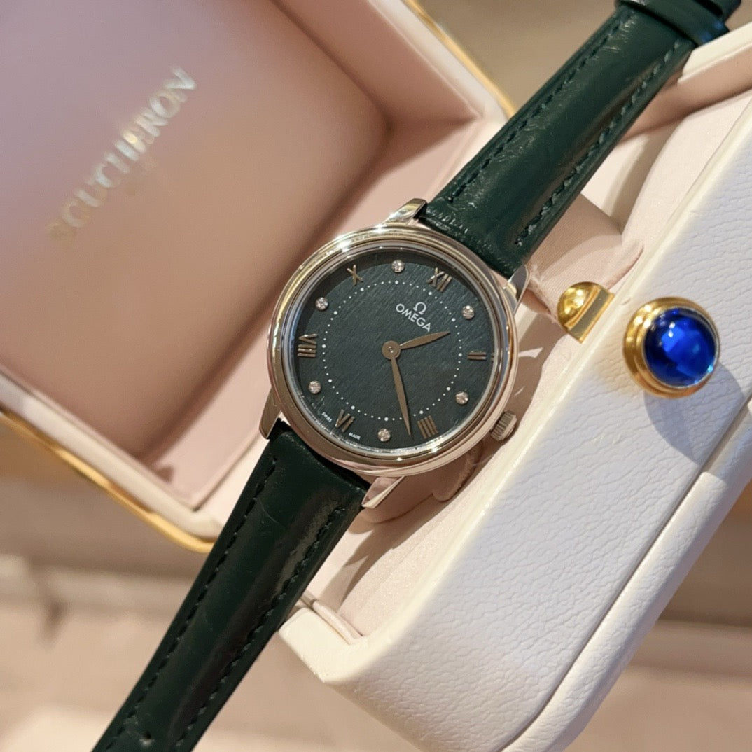 Omeg*- Third Generation Elegance Ladies Watch 27.5MM