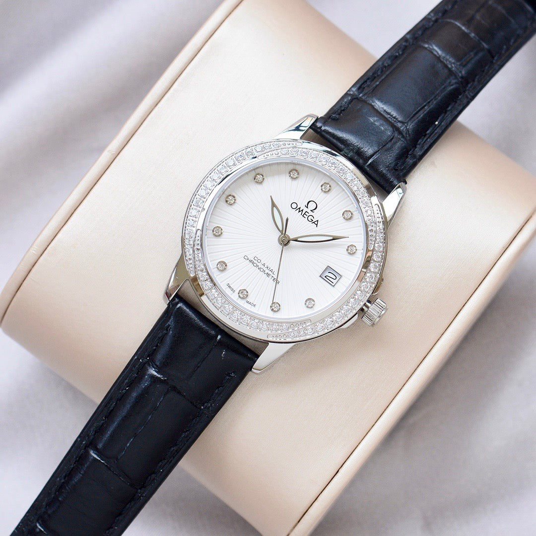 Omeg* - New Ladies' Quartz Watch 35MM
