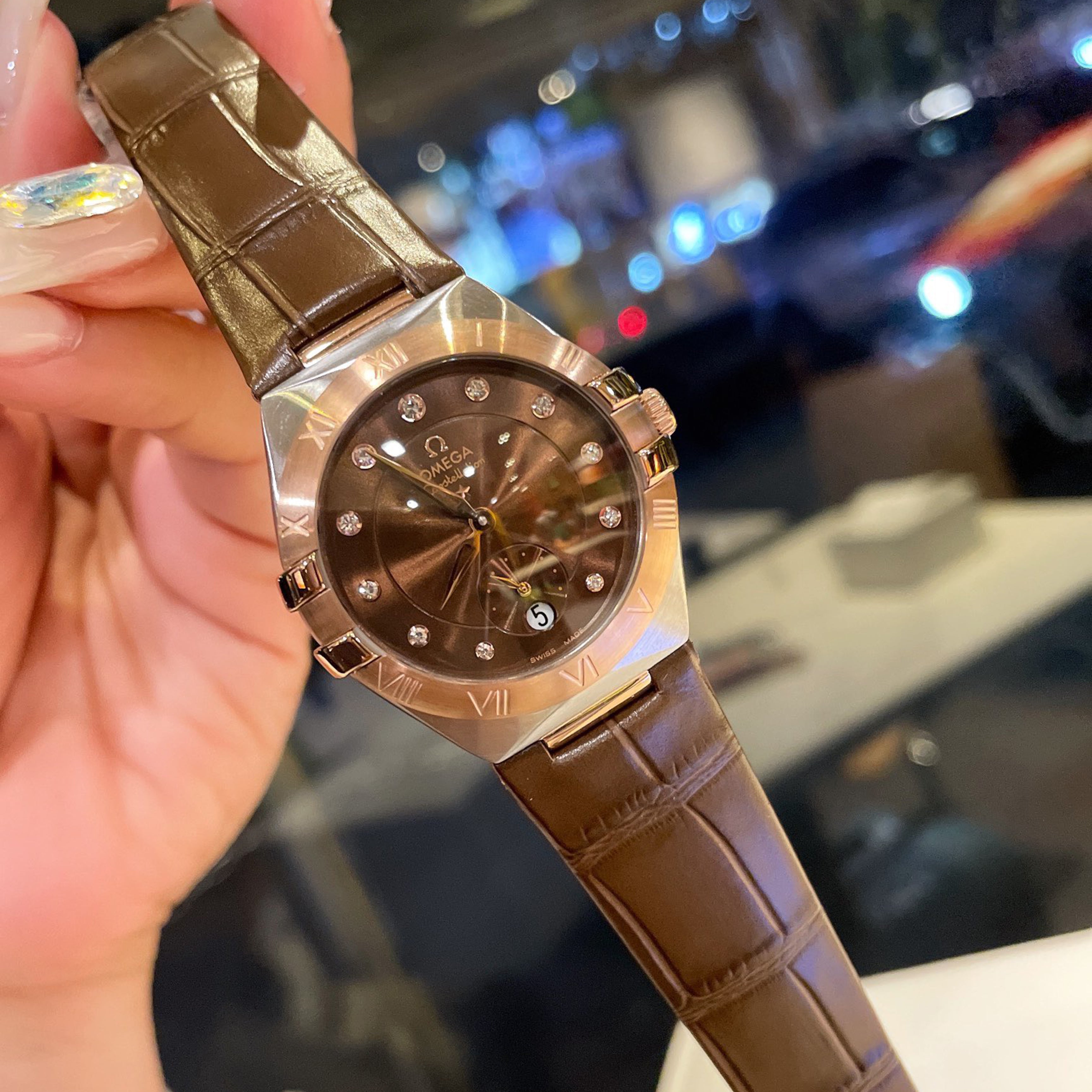 Omeg* Ladymatic 34mm