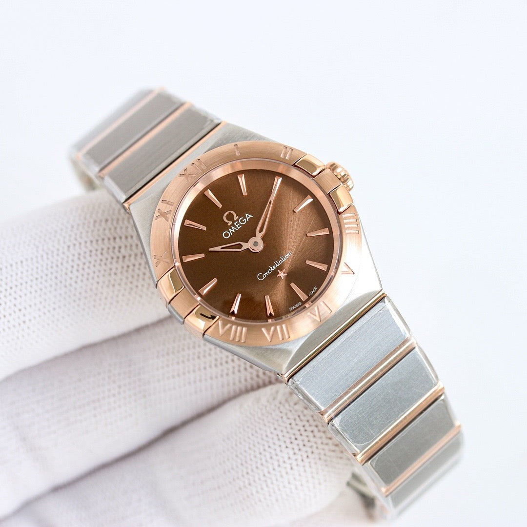 Omeg*- Constellation 28mm Swiss Quartz Watch