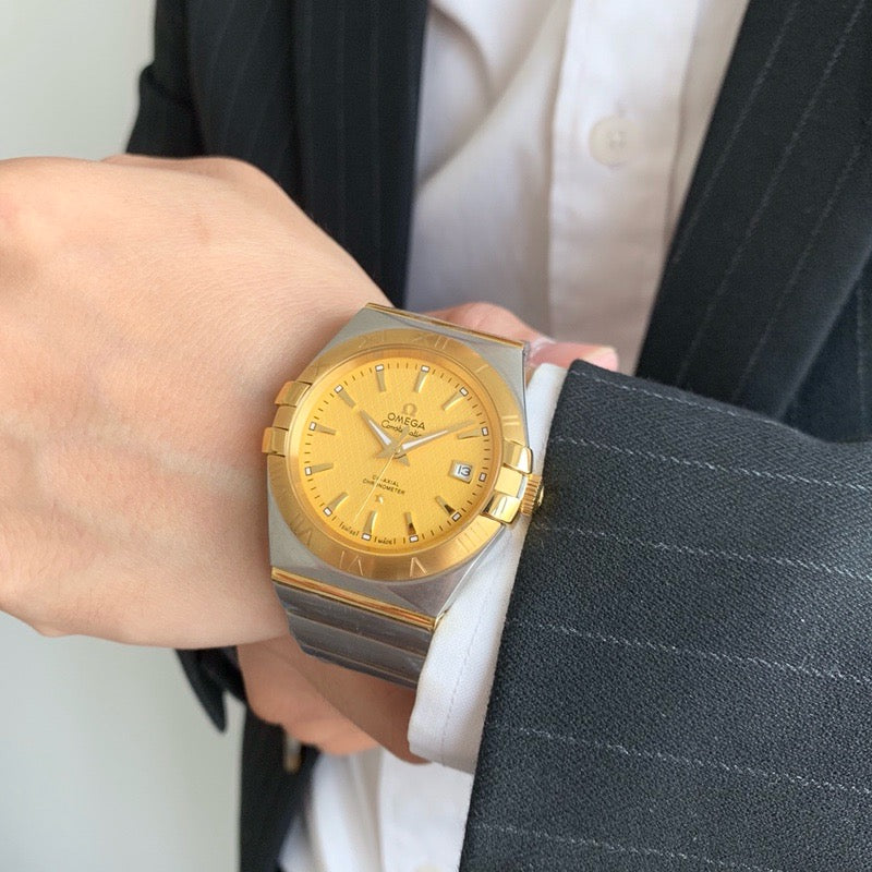 Omeg*-Constellation Men's Watch 39MM