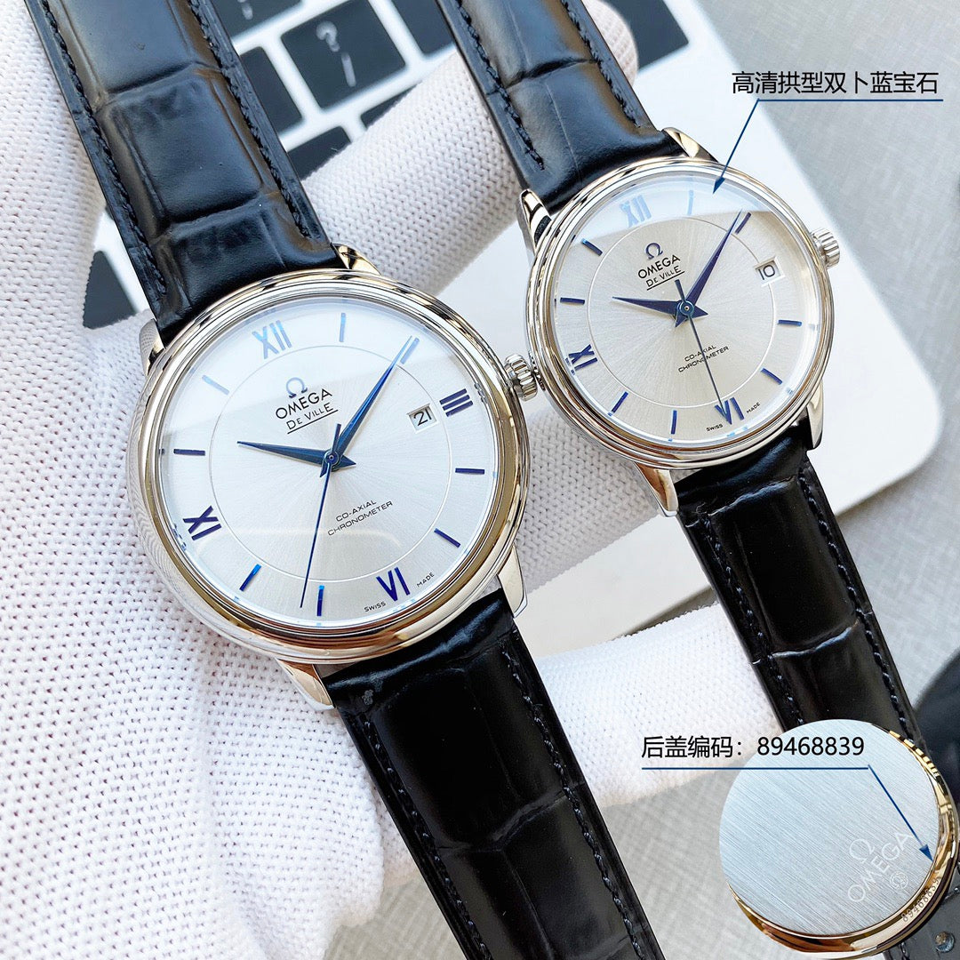 Omeg* De Ville Couple's Watch Set