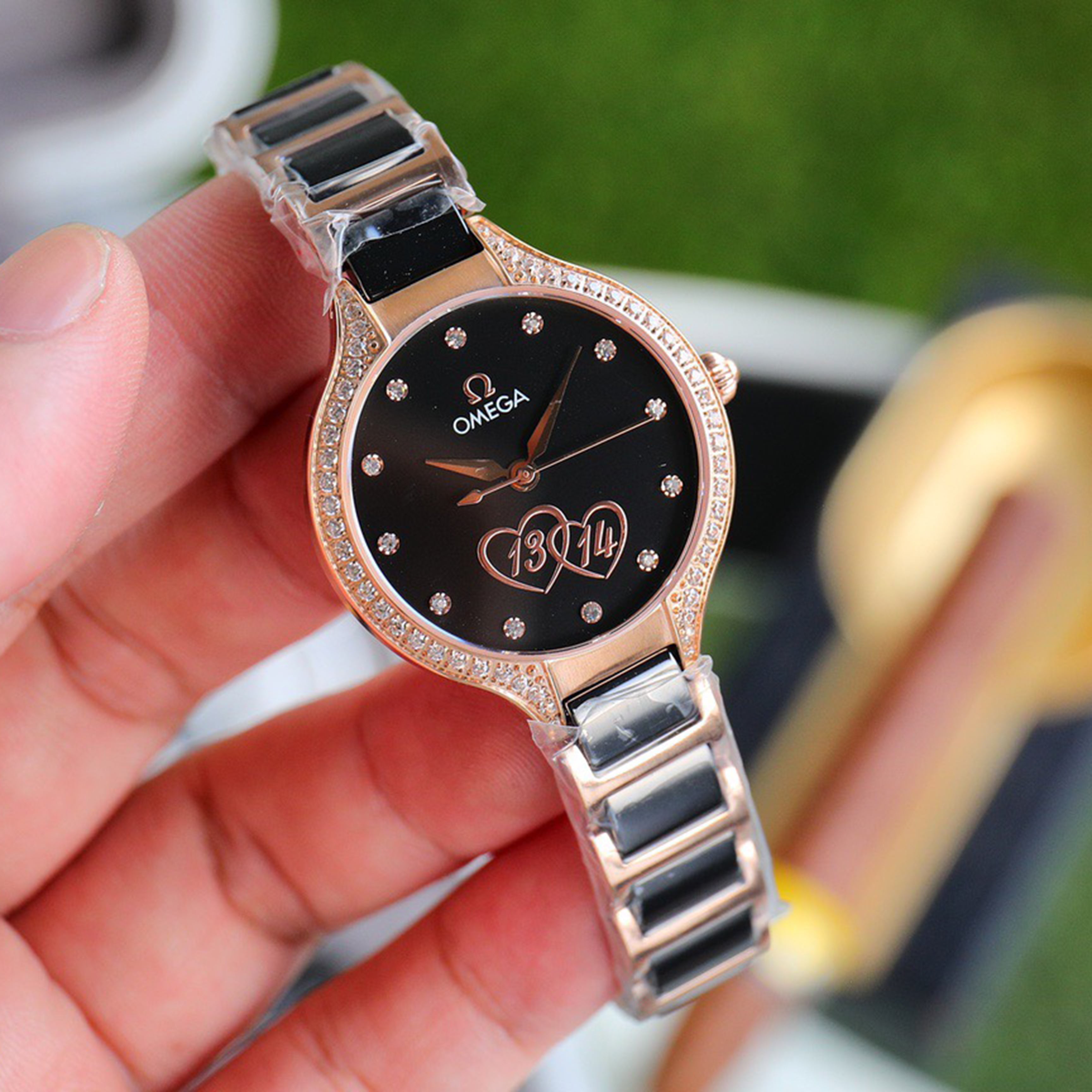 Omeg*-Ceramic Ladies Watch 30MM