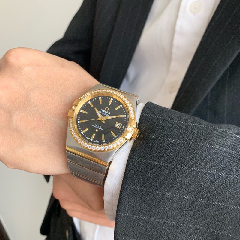 Omeg*-Constellation Men's Watch 39MM