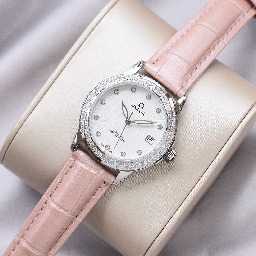 Omeg* - New Ladies' Quartz Watch 35MM