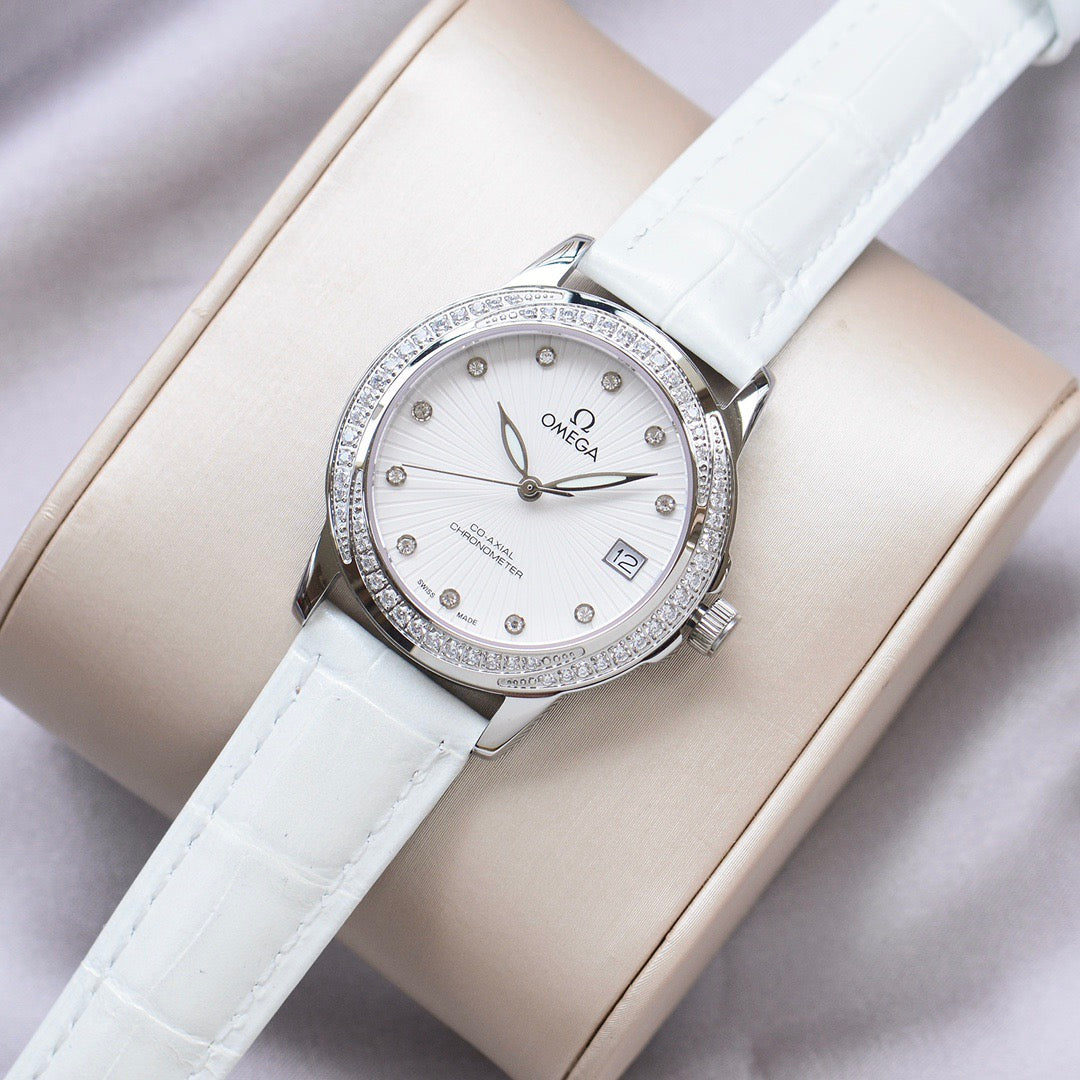 Omeg* - New Ladies' Quartz Watch 35MM
