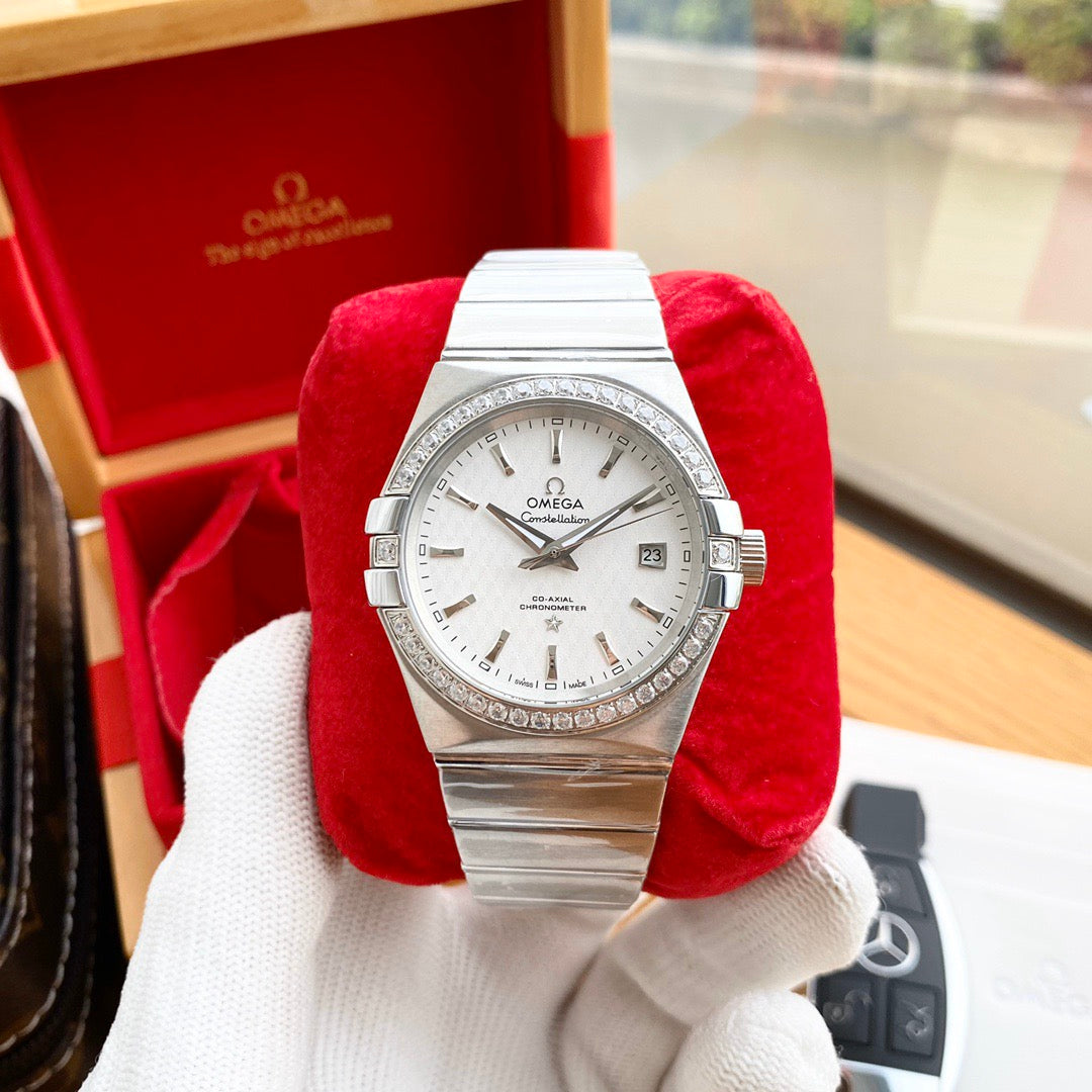 Omeg*-Constellation Men's Watch 39MM