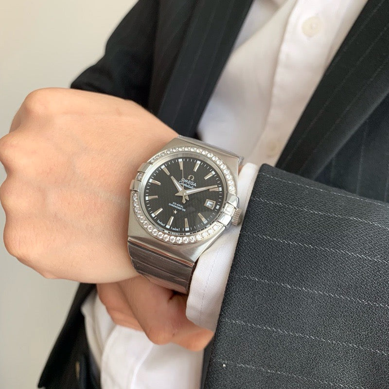 Omeg*-Constellation Men's Watch 39MM