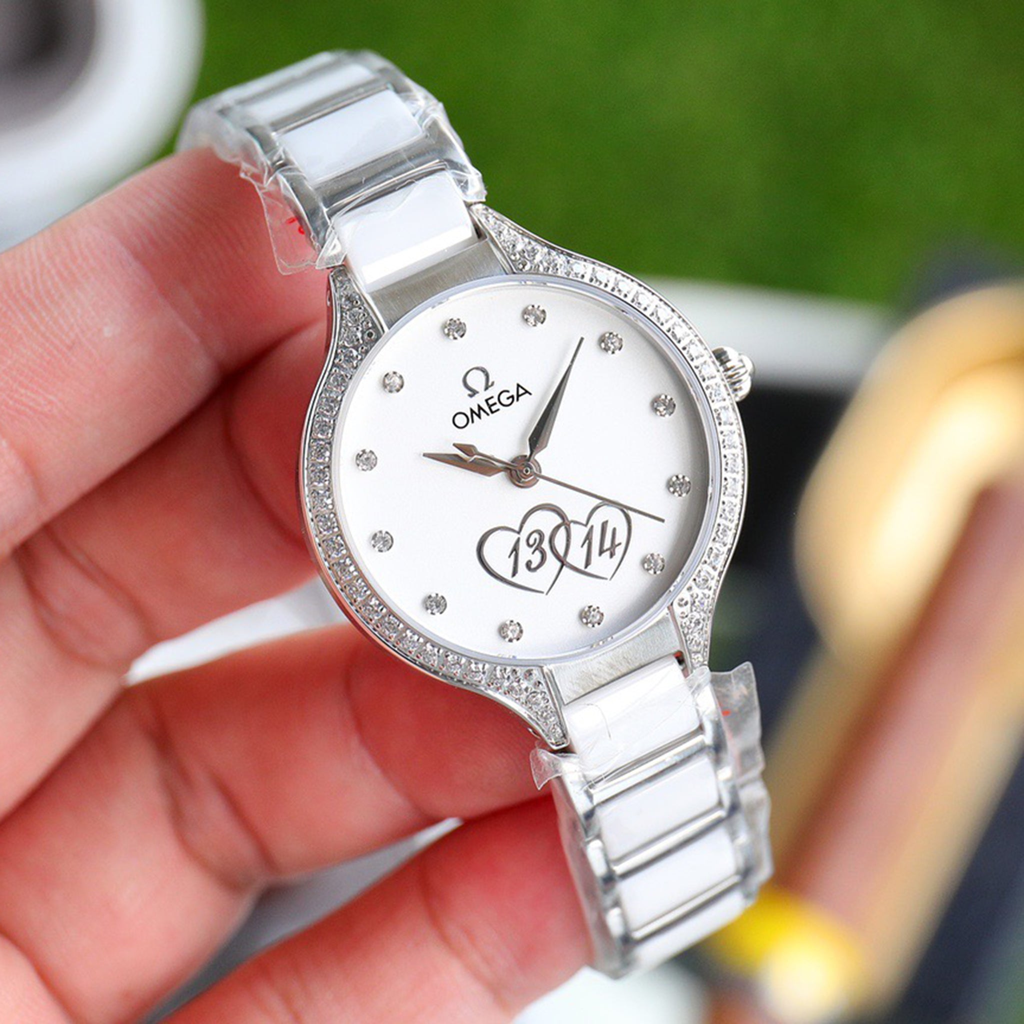 Omeg*-Ceramic Ladies Watch 30MM