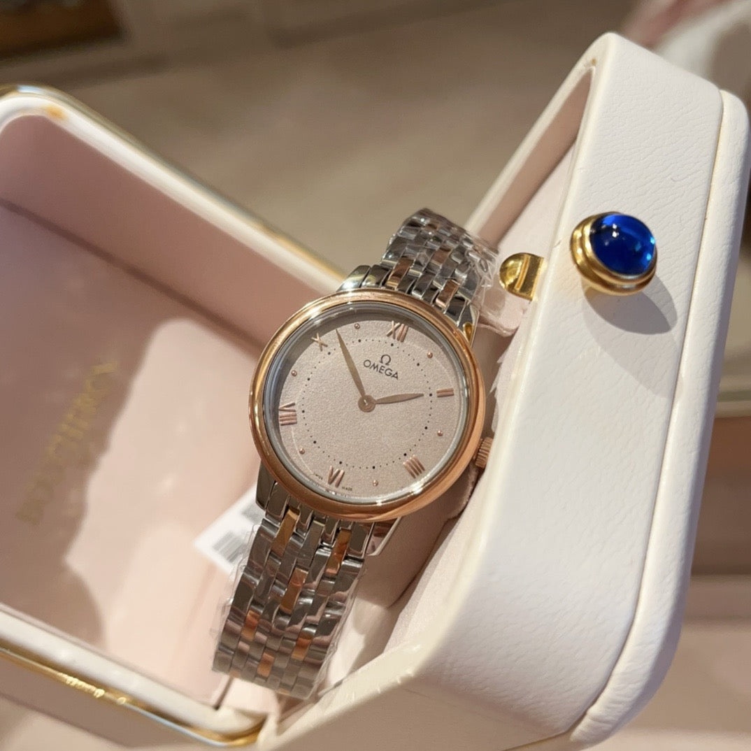 Omeg*- Third Generation Elegance Ladies Watch 27.5MM