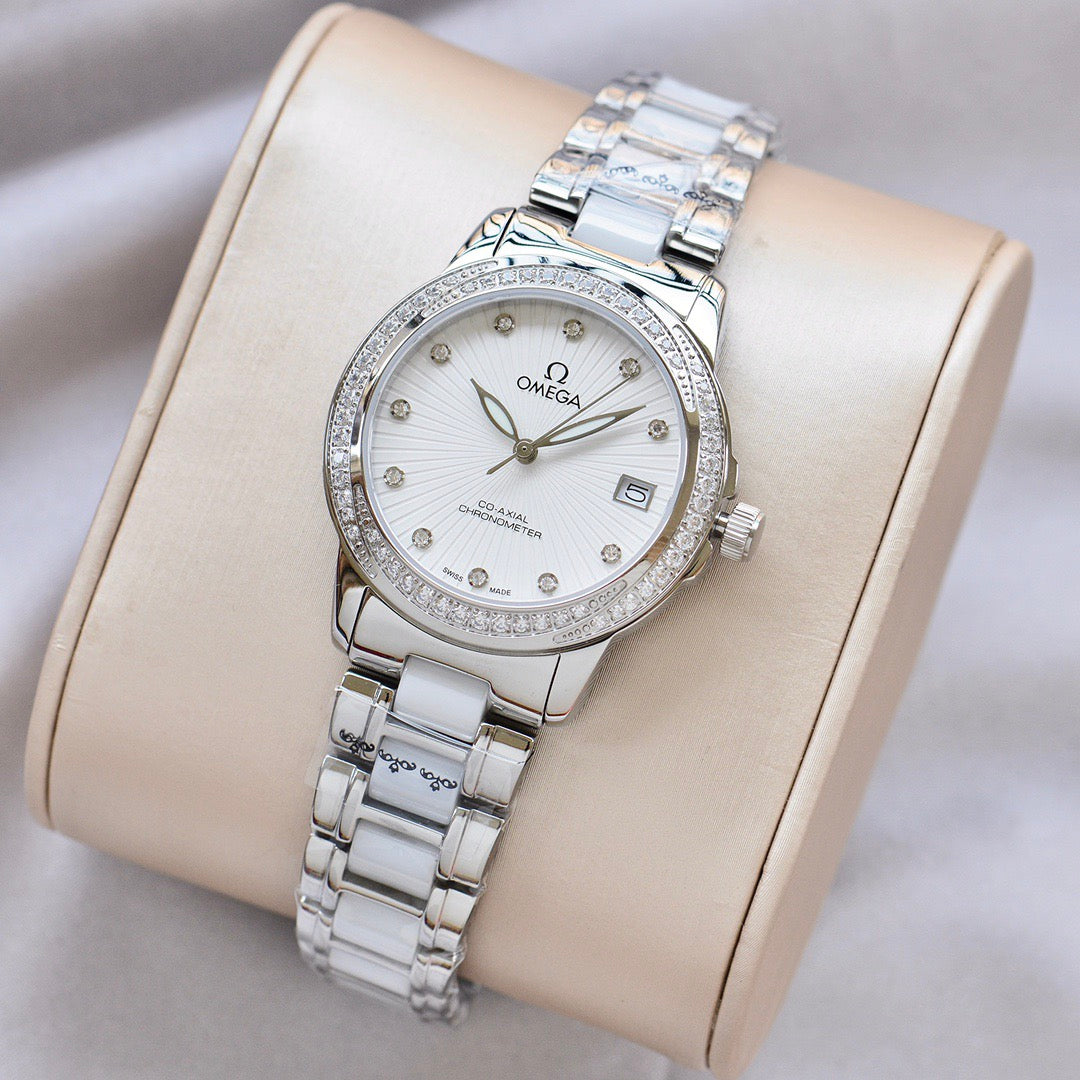 Omeg* - New Ladies' Quartz Watch 35MM