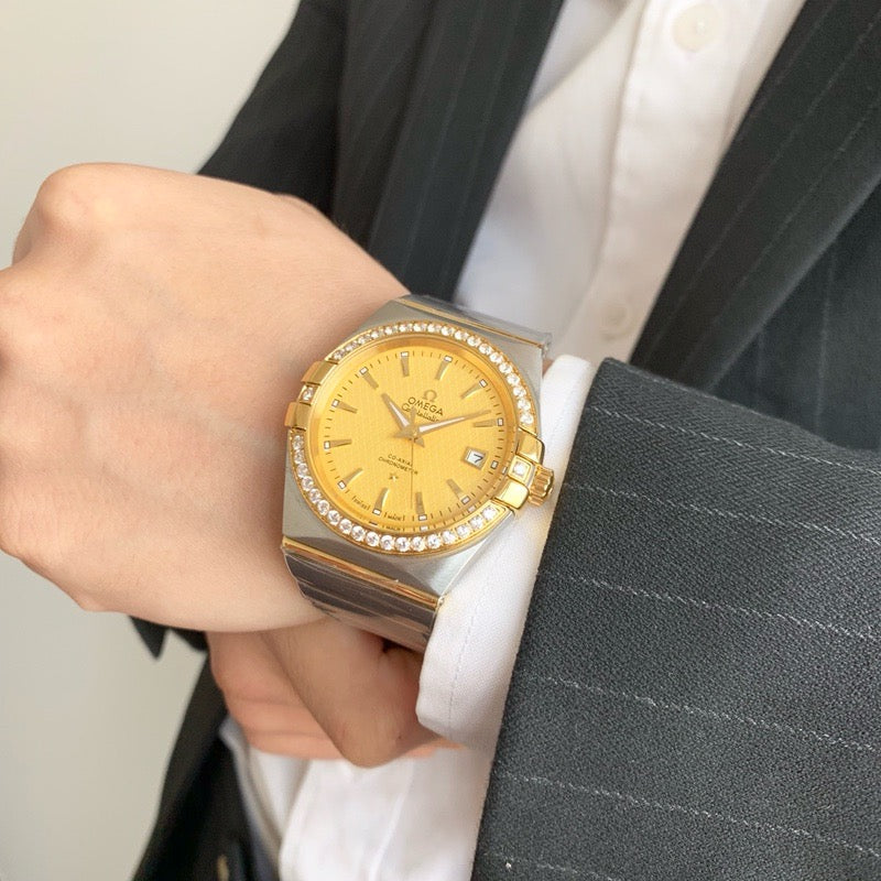 Omeg*-Constellation Men's Watch 39MM