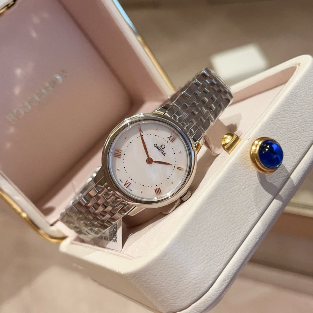 Omeg*- Third Generation Elegance Ladies Watch 27.5MM