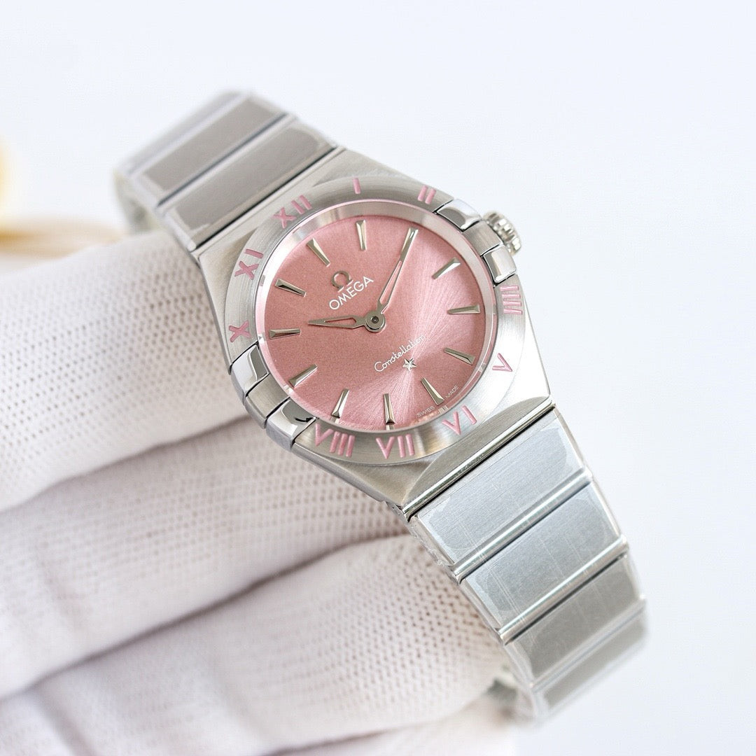 Omeg*- Constellation 28mm Swiss Quartz Watch