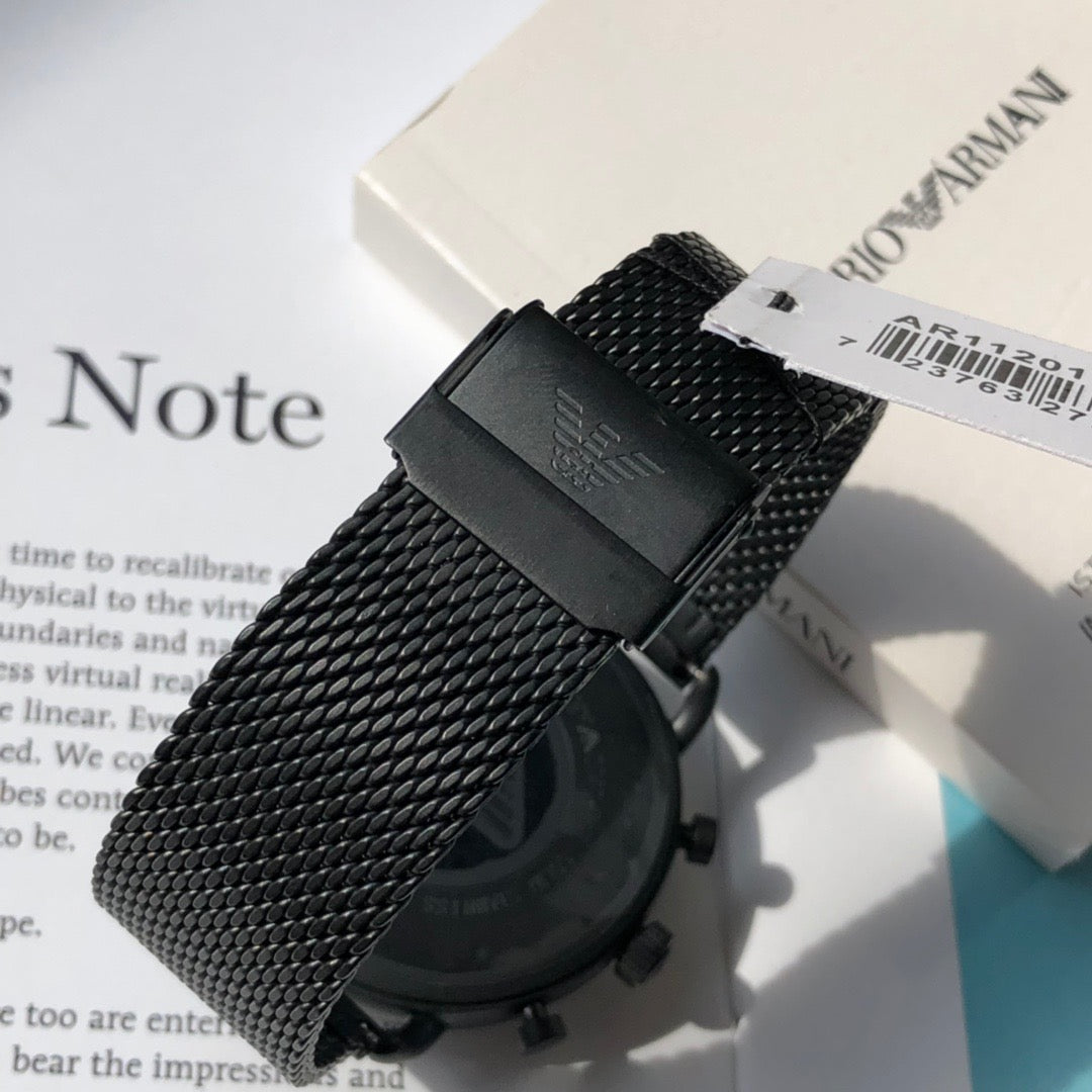 Arma*i-Steel Strap Quartz Chronograph Men's Watch - Model: AR11201