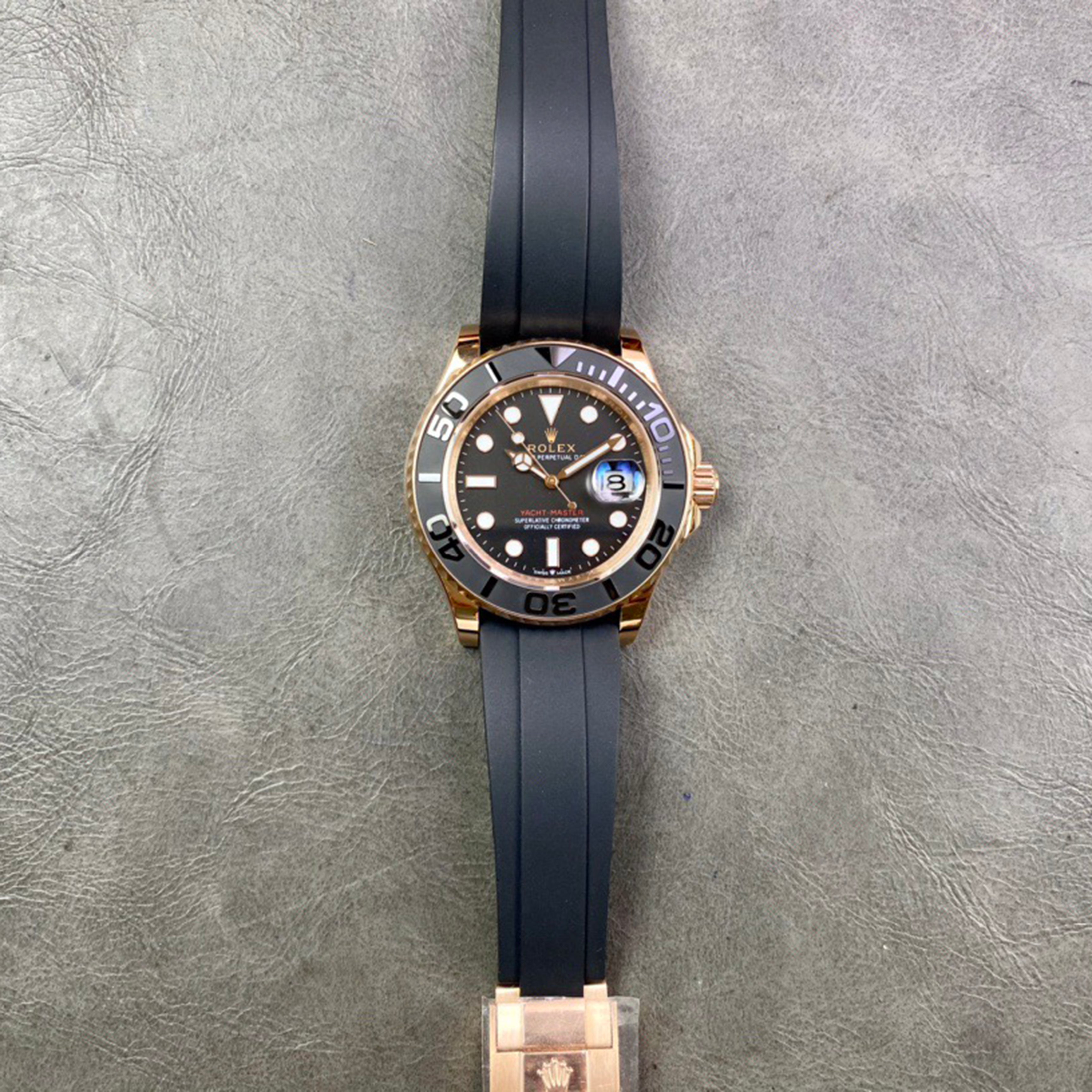 Rol*x Yacht-Master Series with Ultra-Bright Ice-Blue Luminescence!