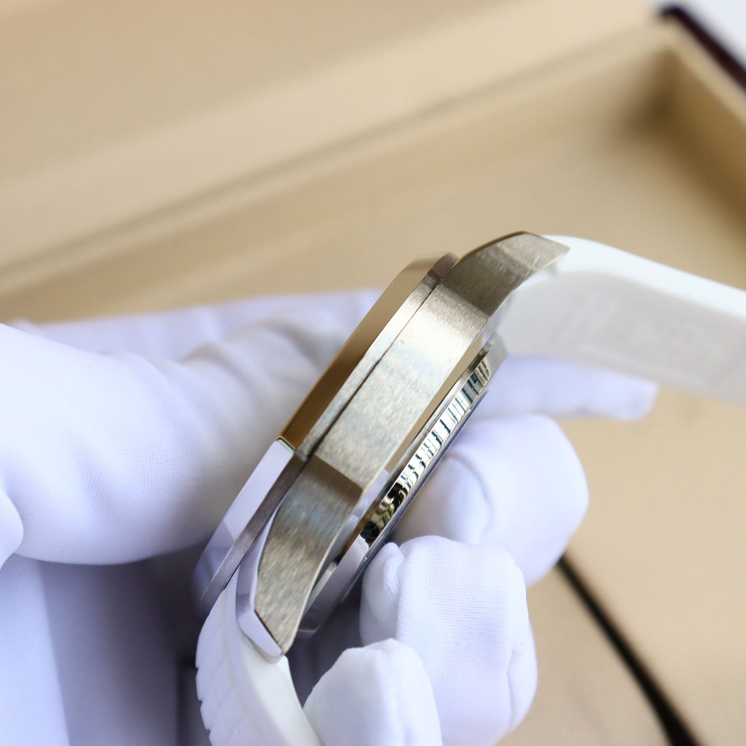 Pat*k Philippe's Steel Watch King - “Hand Grenade” Triple-Hand Half-Date