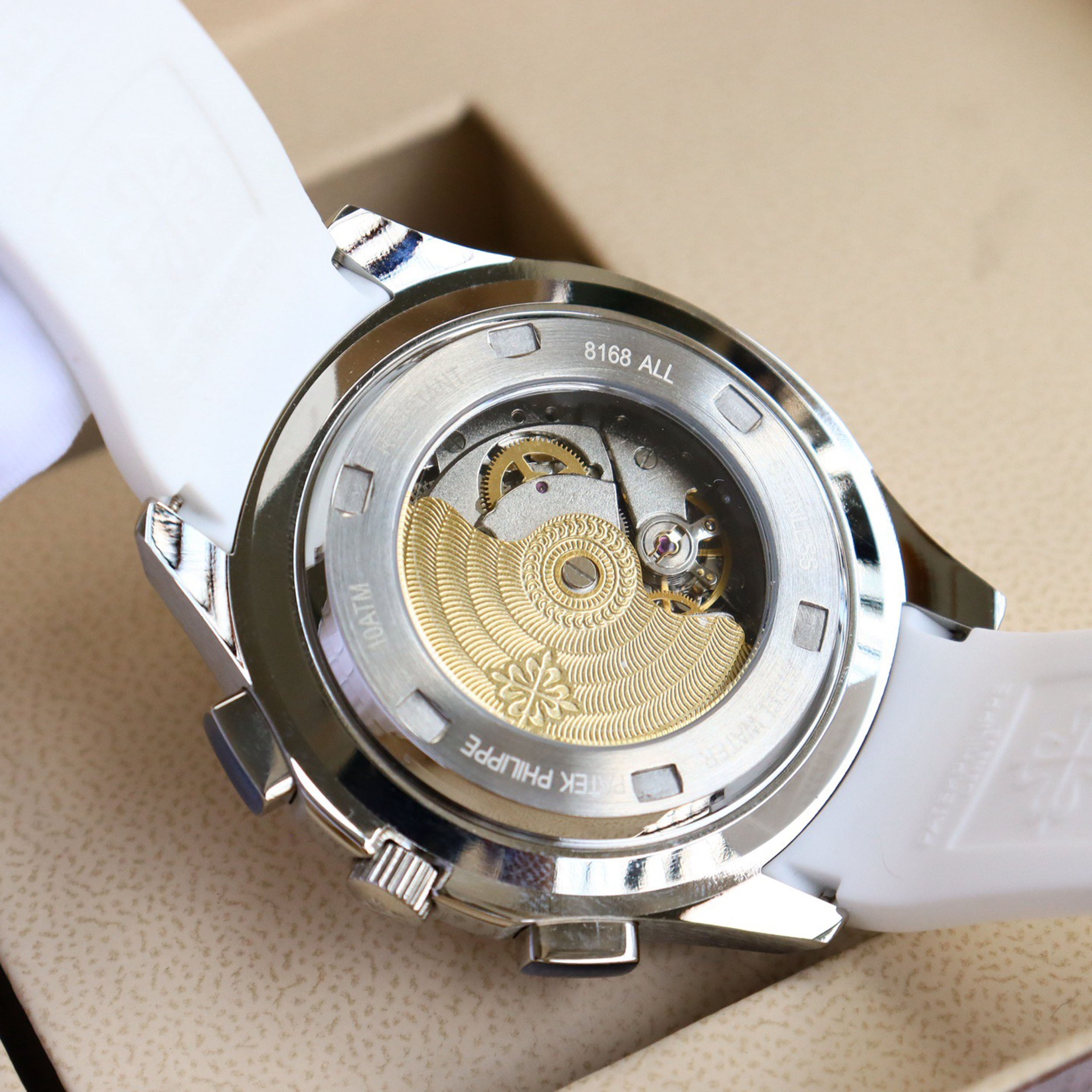 Pat*k Philippe's Steel Watch King - “Hand Grenade” Triple-Hand Half-Date