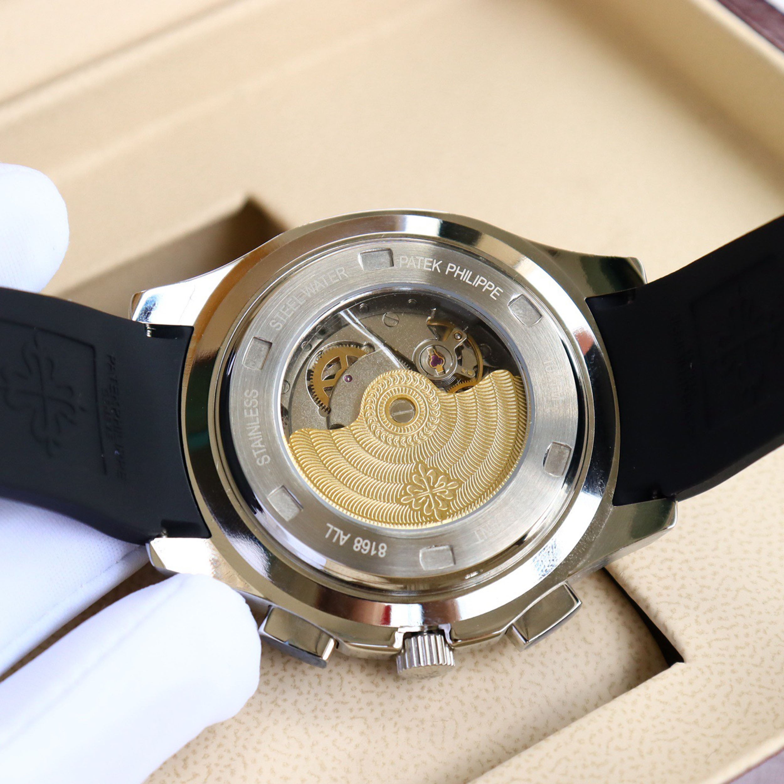 Pat*k Philippe's Steel Watch King - “Hand Grenade” Triple-Hand Half-Date