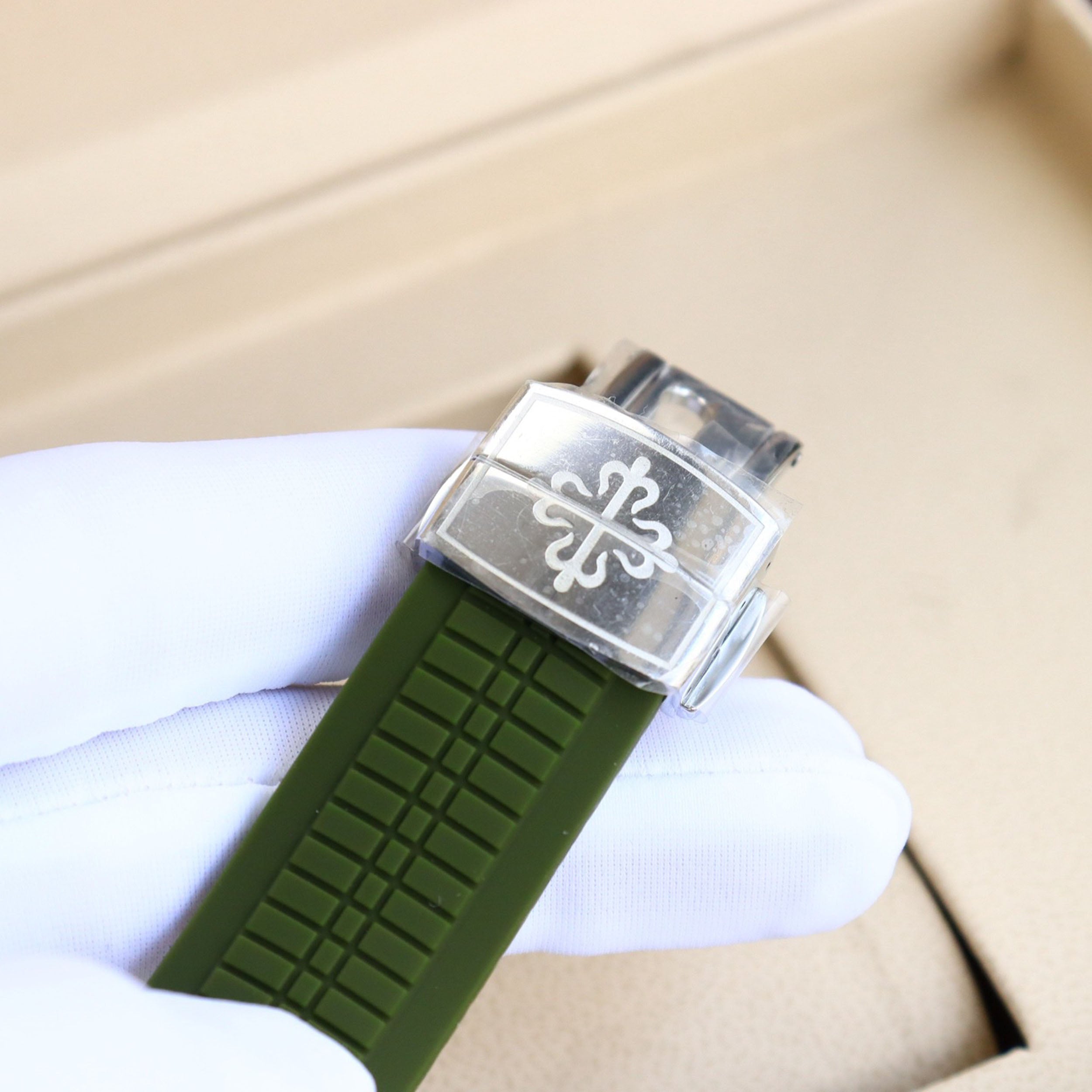 Pat*k Philippe's Steel Watch King - “Hand Grenade” Triple-Hand Half-Date