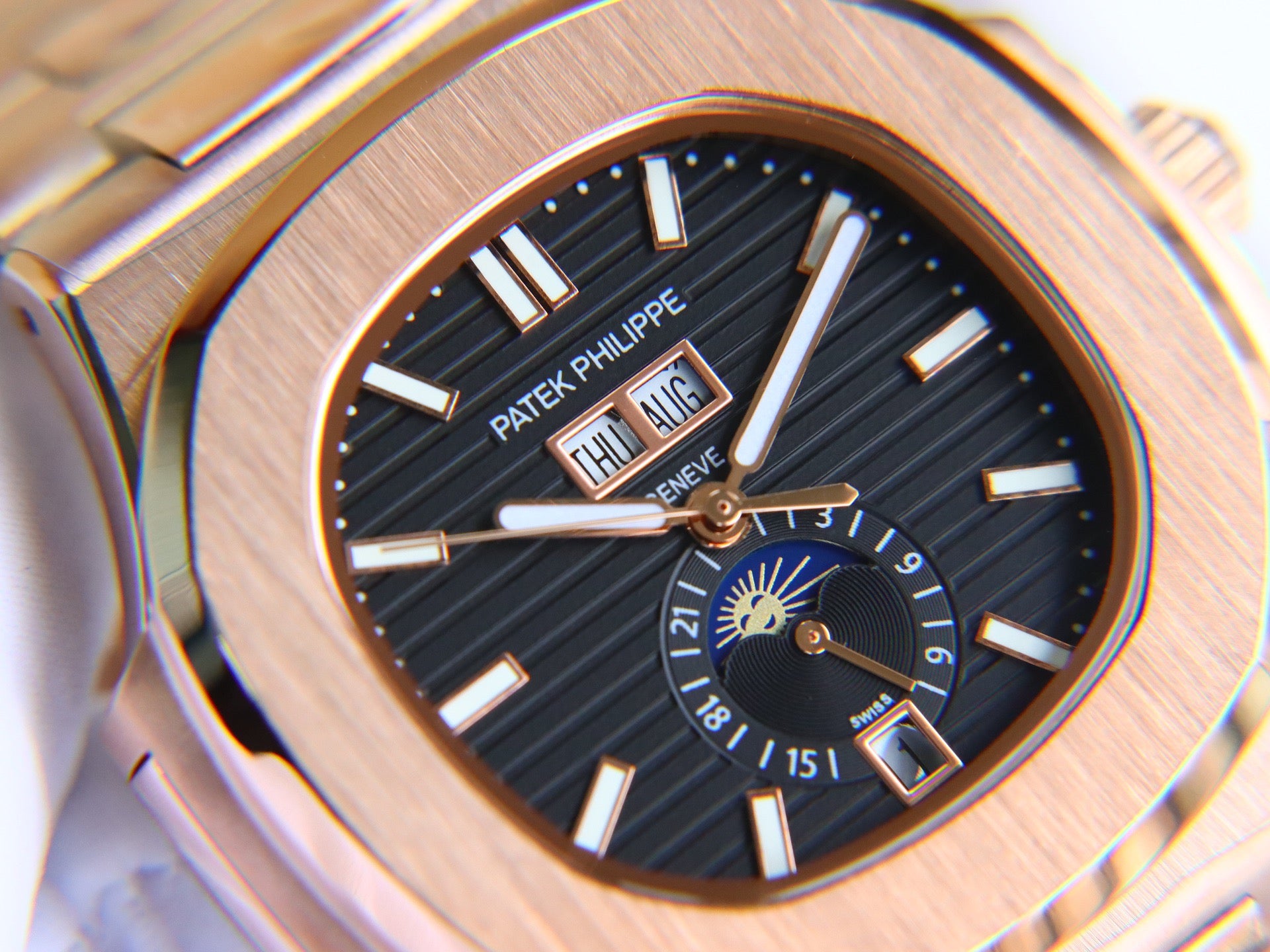 Pat*k Philippe Nautilus Multifunction Watch