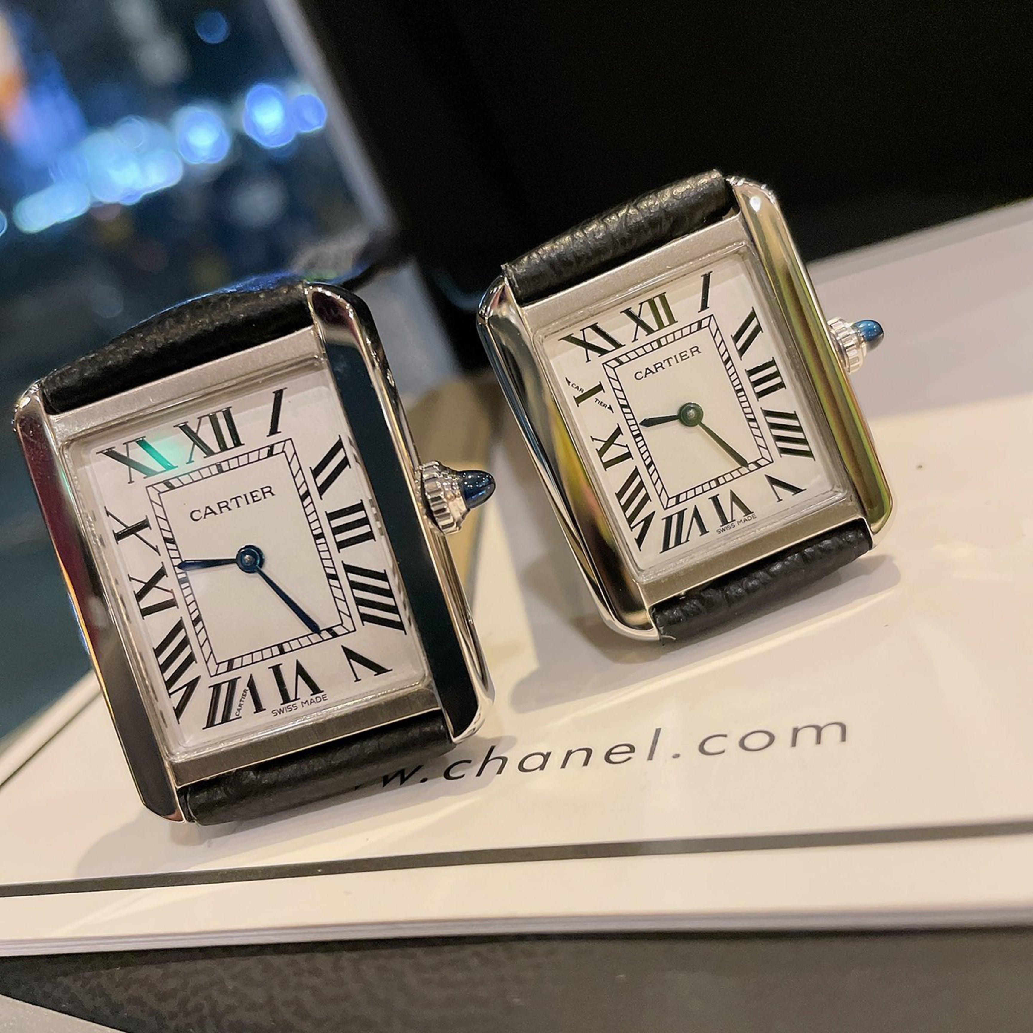 Carti*r Tank Vintage Watch - Couple's Set