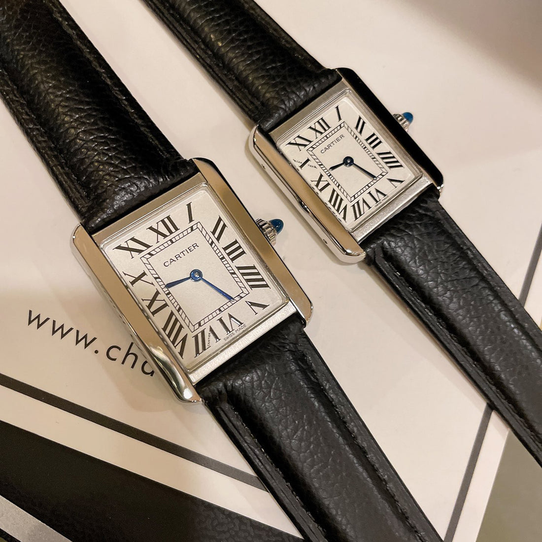 Carti*r Tank Vintage Watch - Couple's Set