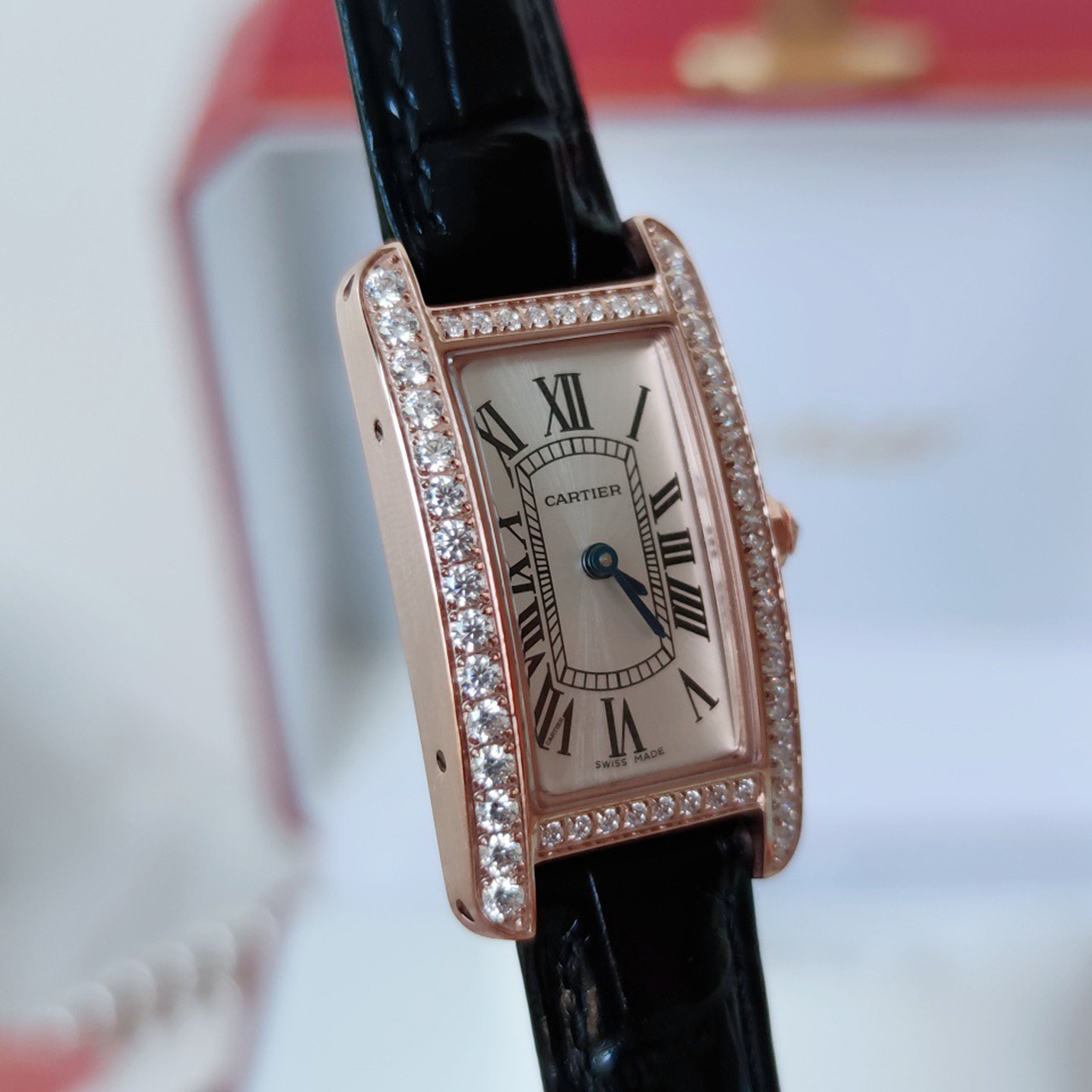 Carti*r Tank Américaine Watch, Small Size