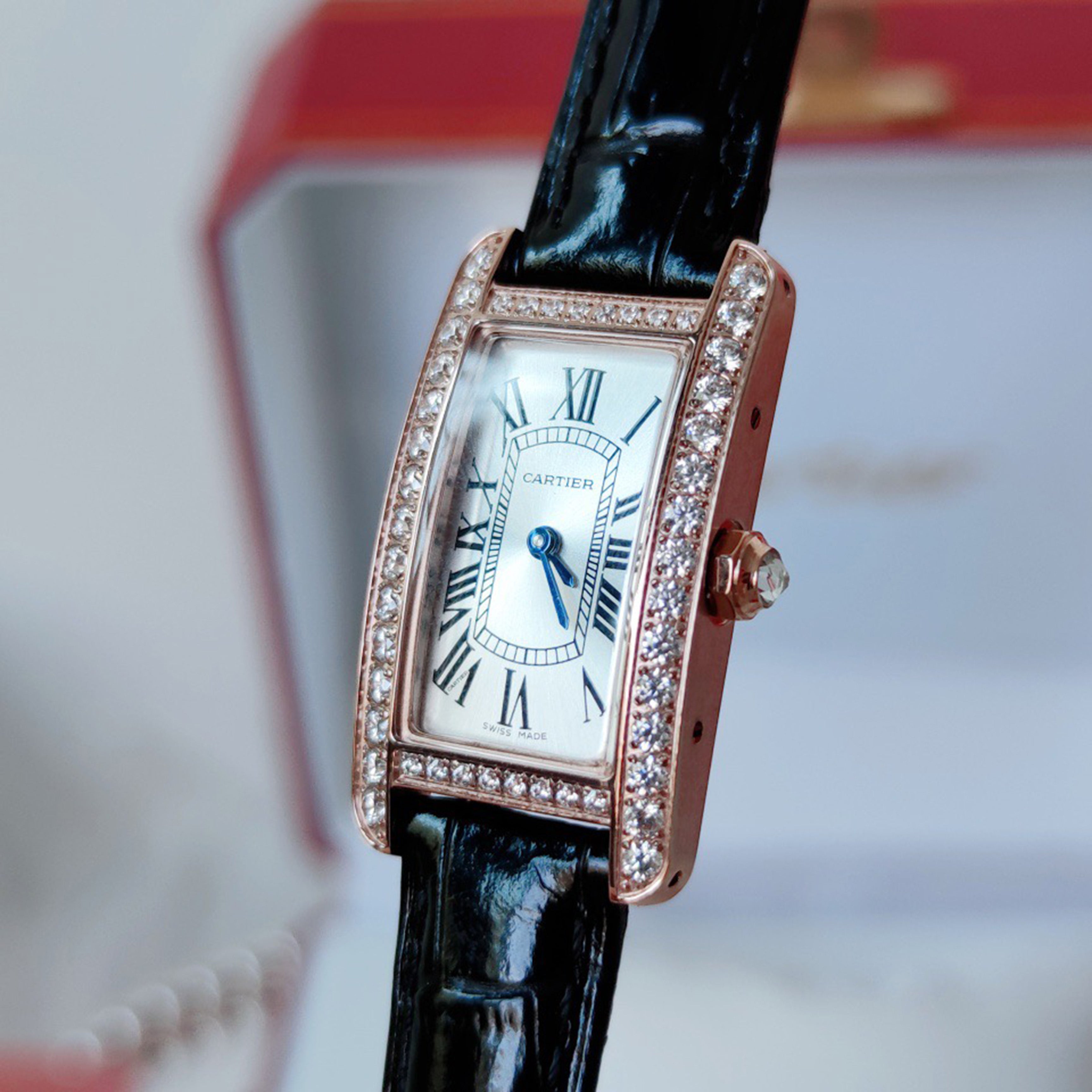 Carti*r Tank Américaine Watch, Small Size