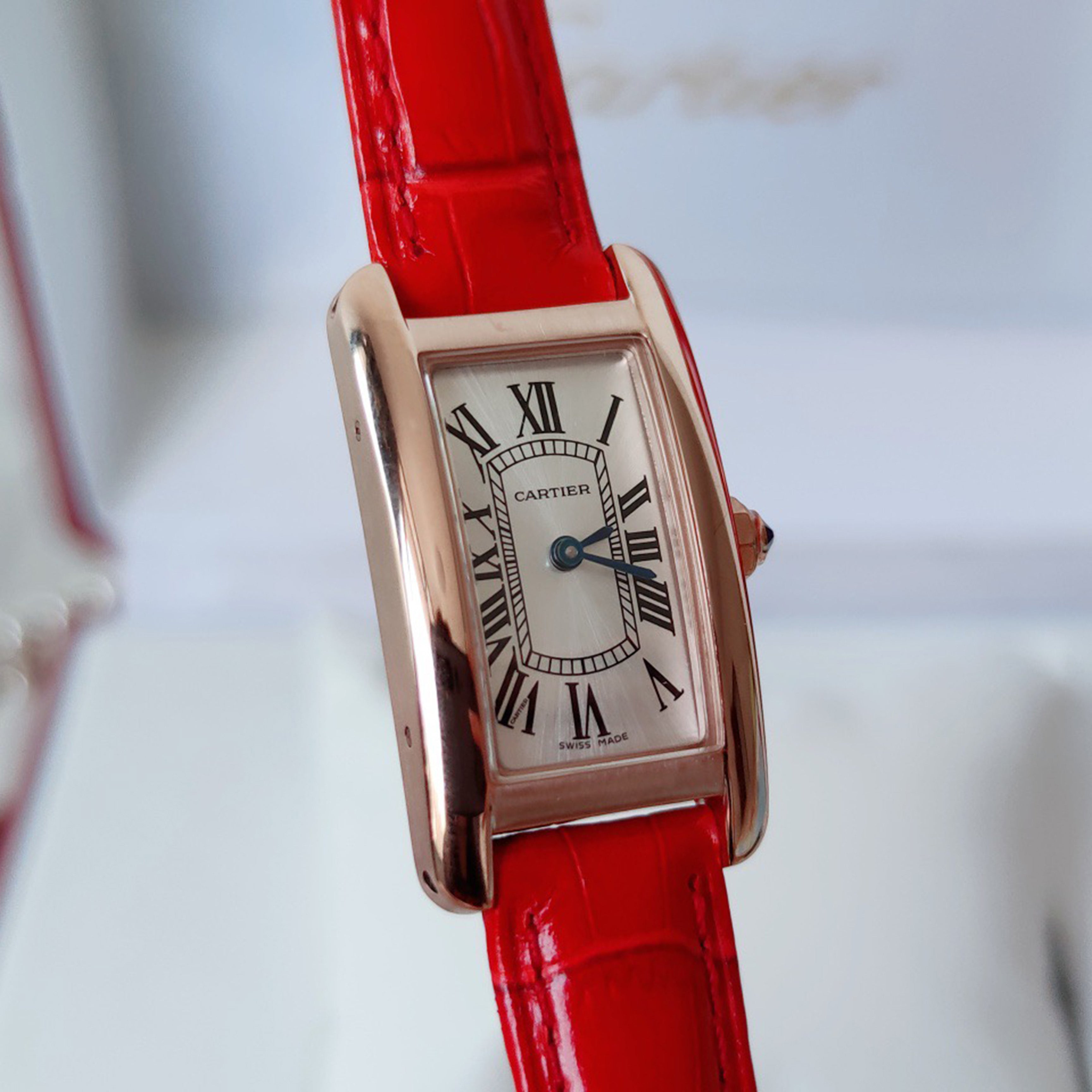 Carti*r Tank Américaine Watch, Small Size