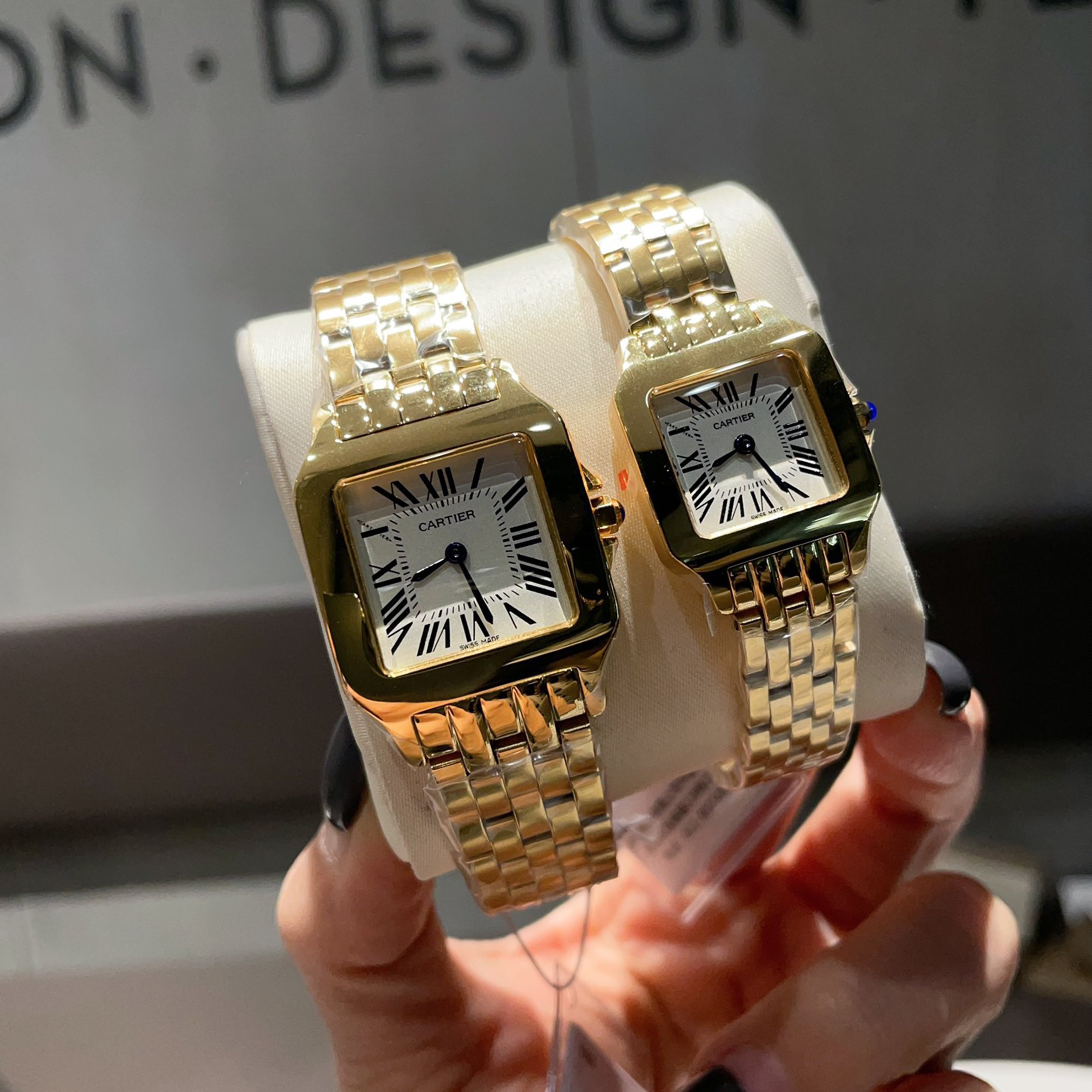Carti*r Vintage Santos Couple Watch Collection