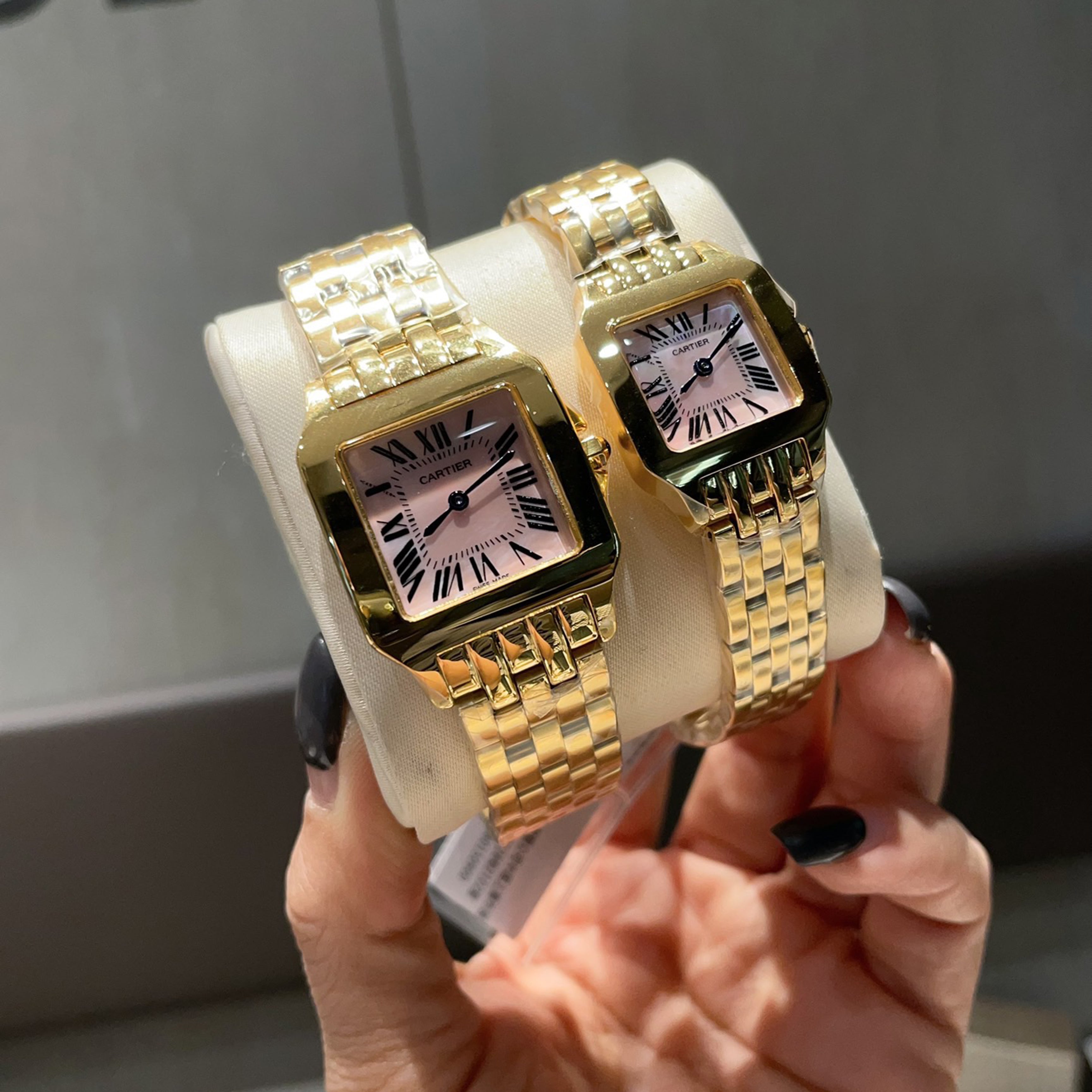 Carti*r Vintage Santos Couple Watch Collection