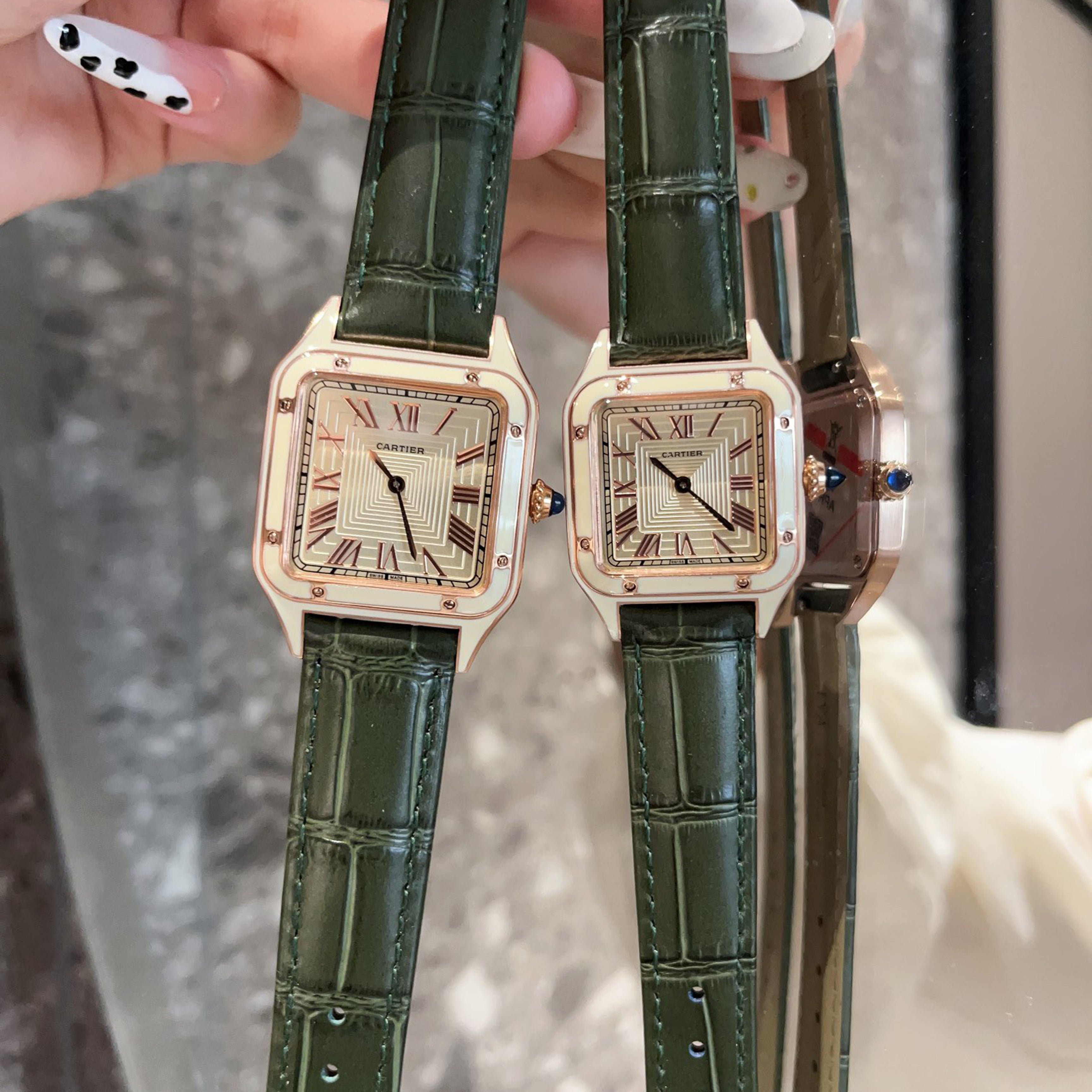 Carti*r Santos Couple Watch Set