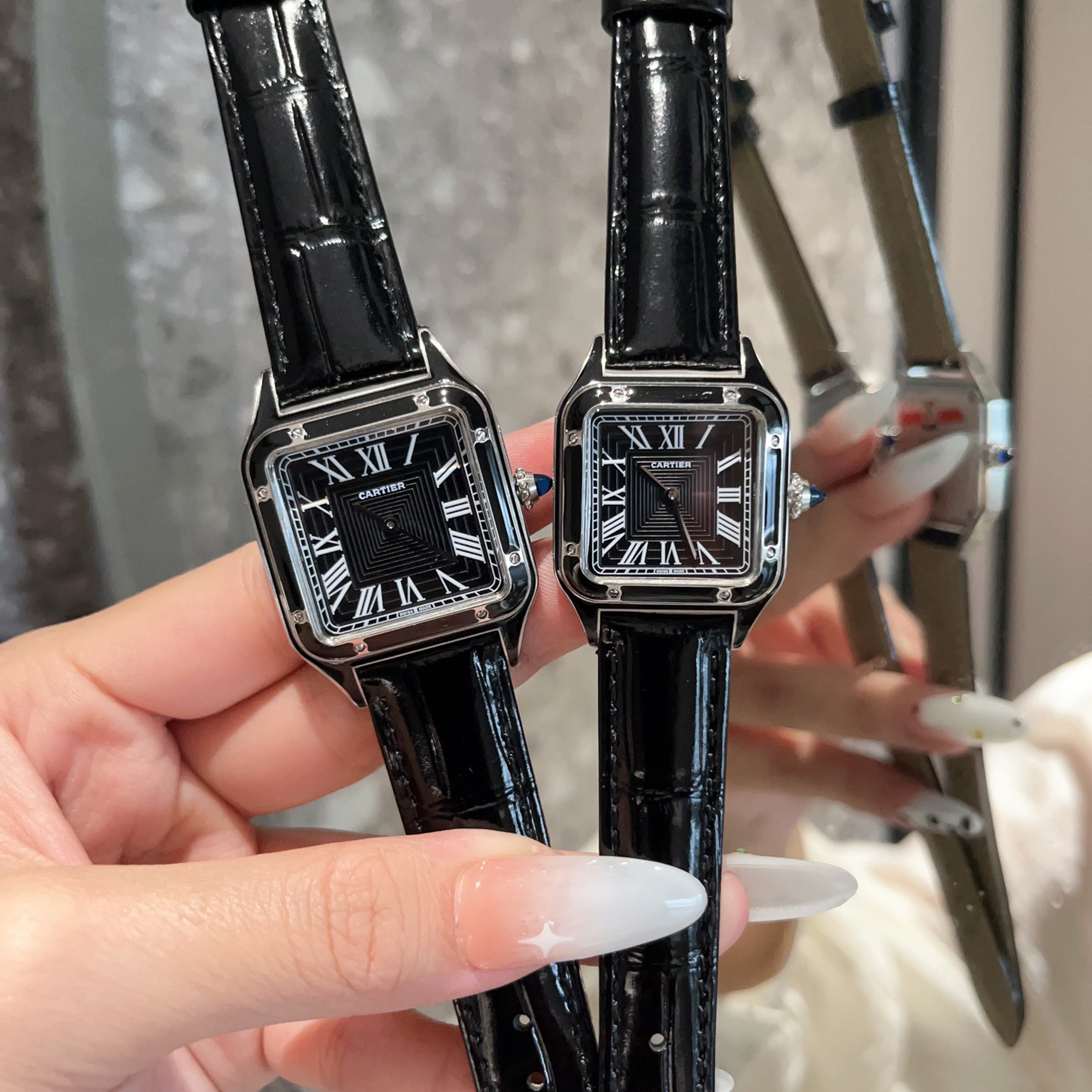 Carti*r Santos Couple Watch Set