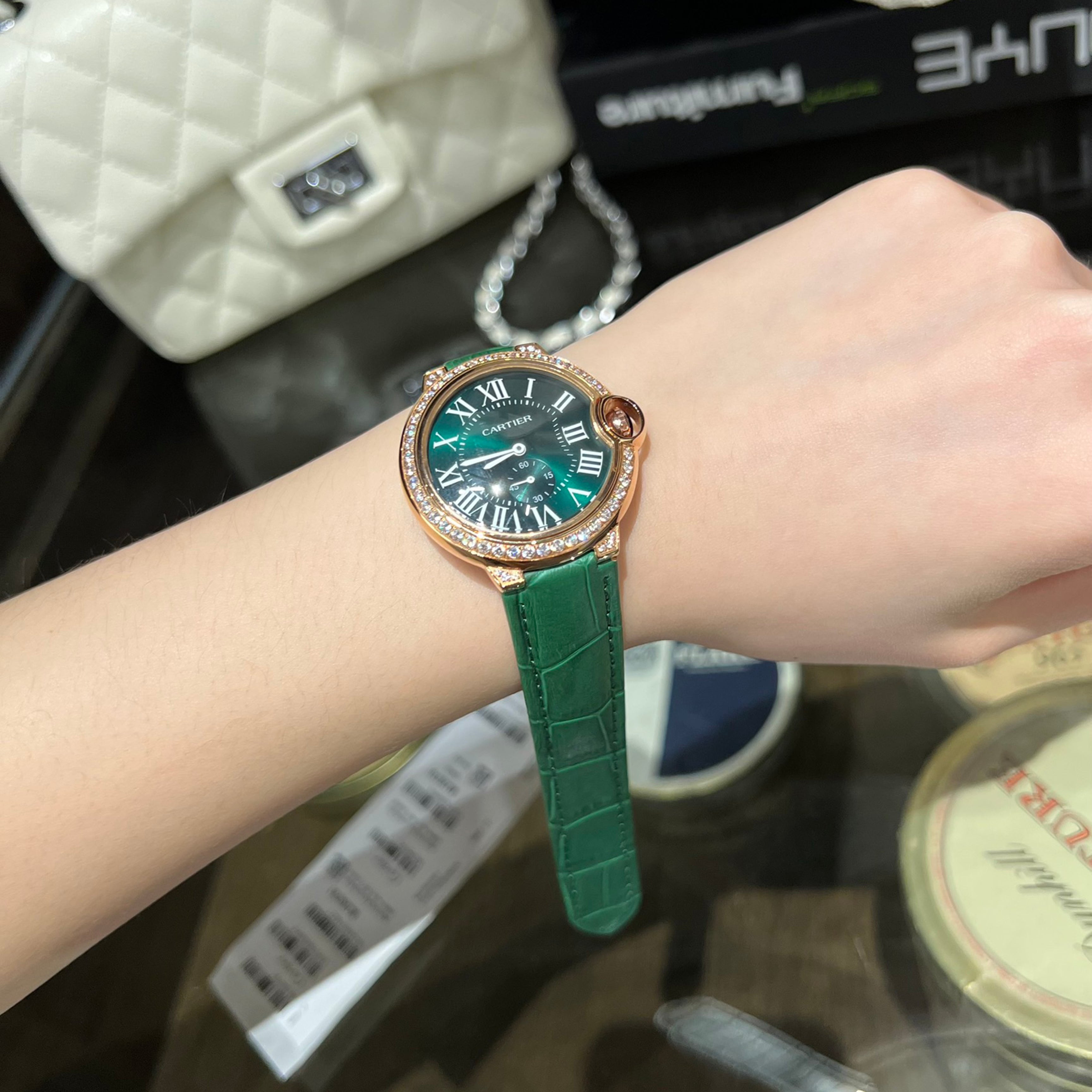 Carti*r Ballon Blanc de Cartier Collection!