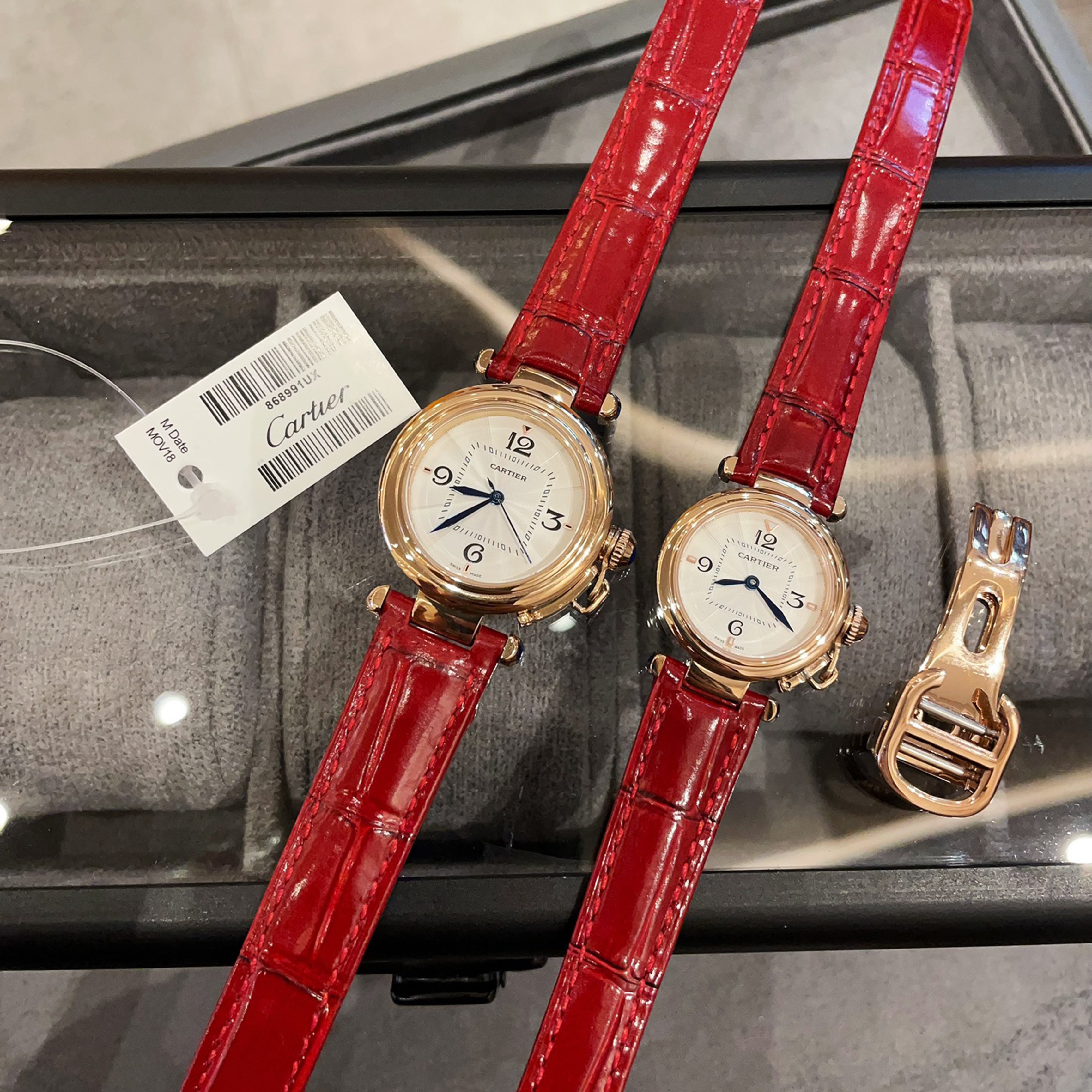 Carti*r Pasha Women's Watch, Couple's Matching Set