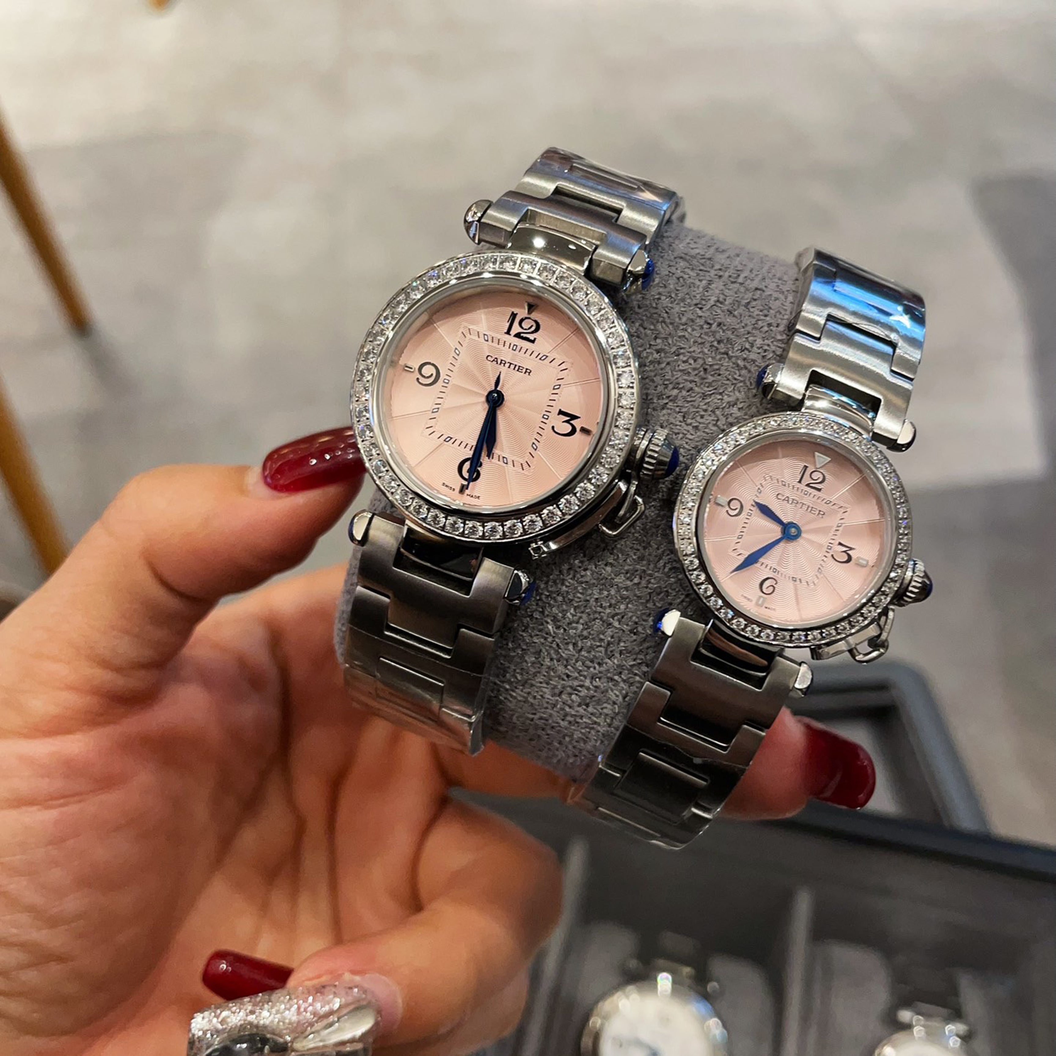 Carti*r Pasha Women's Watch, Couple's Matching Set