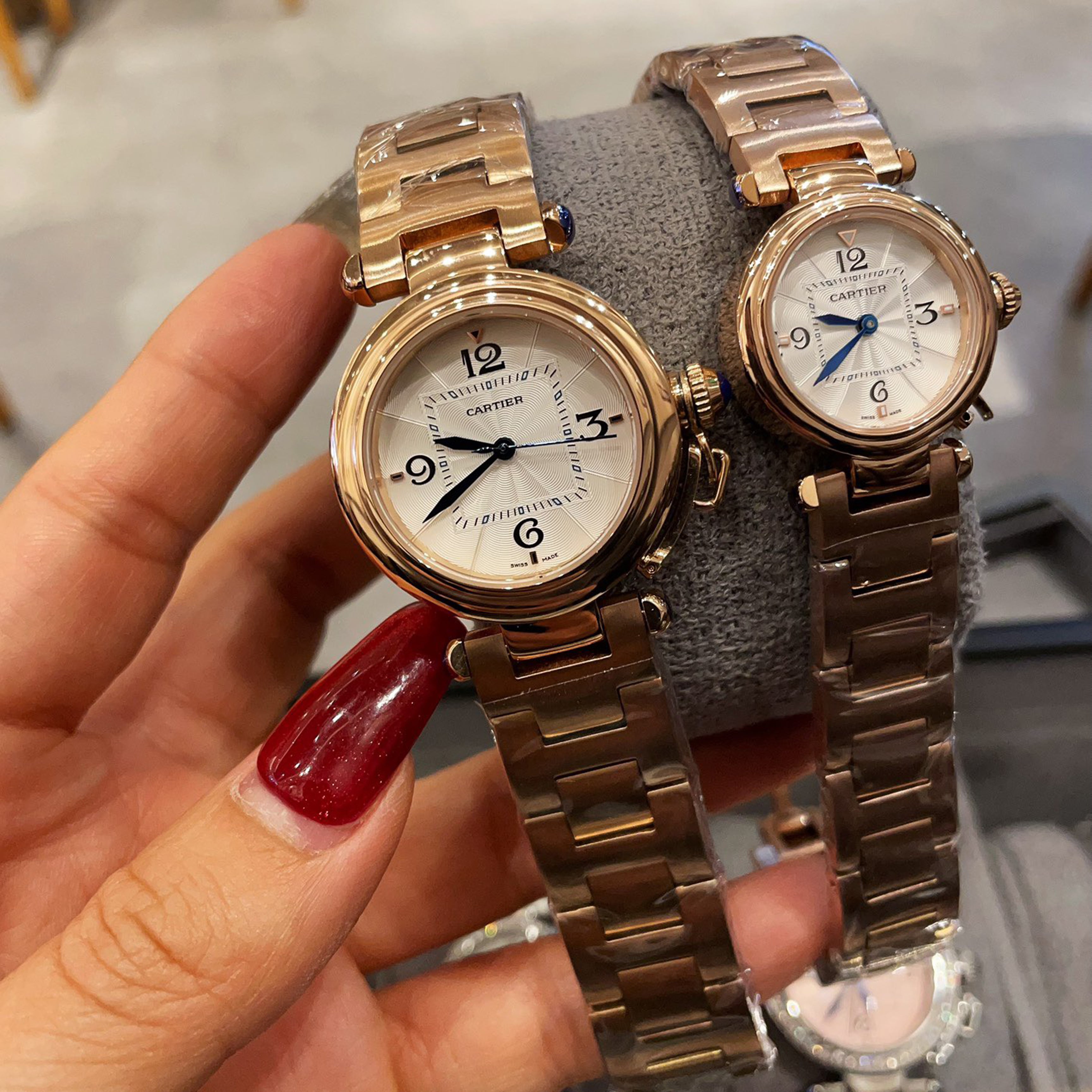 Carti*r Pasha Women's Watch, Couple's Matching Set