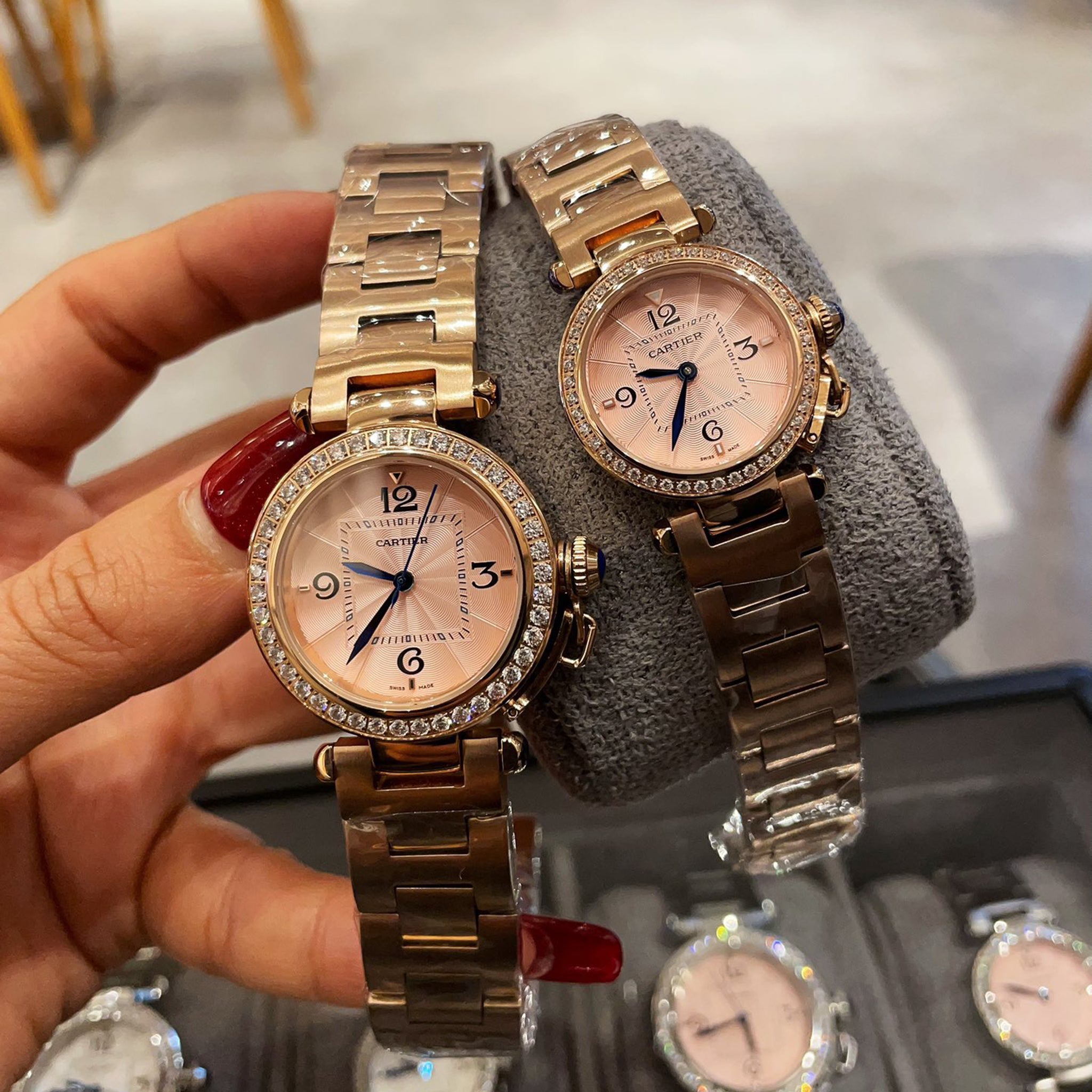 Carti*r Pasha Women's Watch, Couple's Matching Set