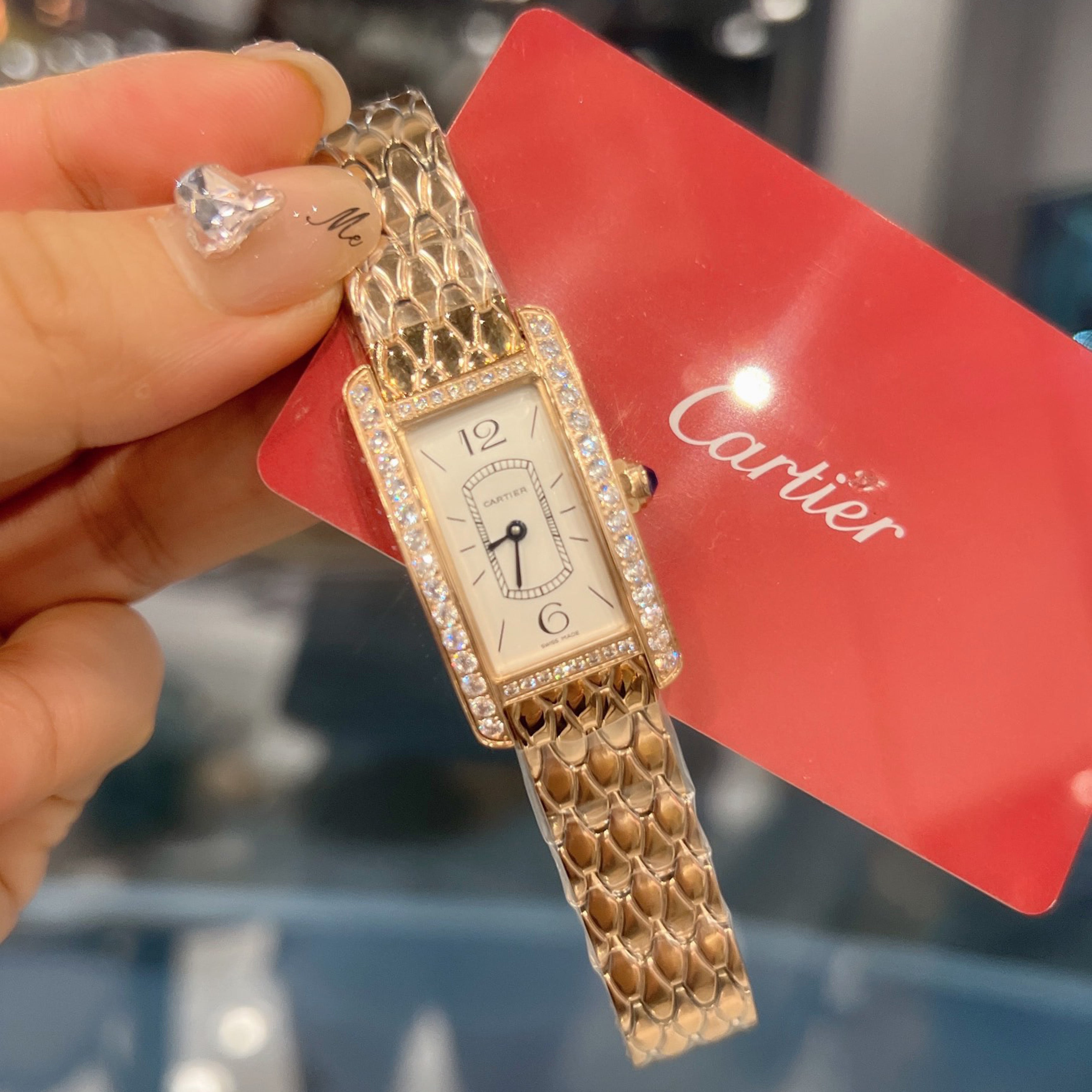 Carti*r Tank Américaine Watch, Small Size