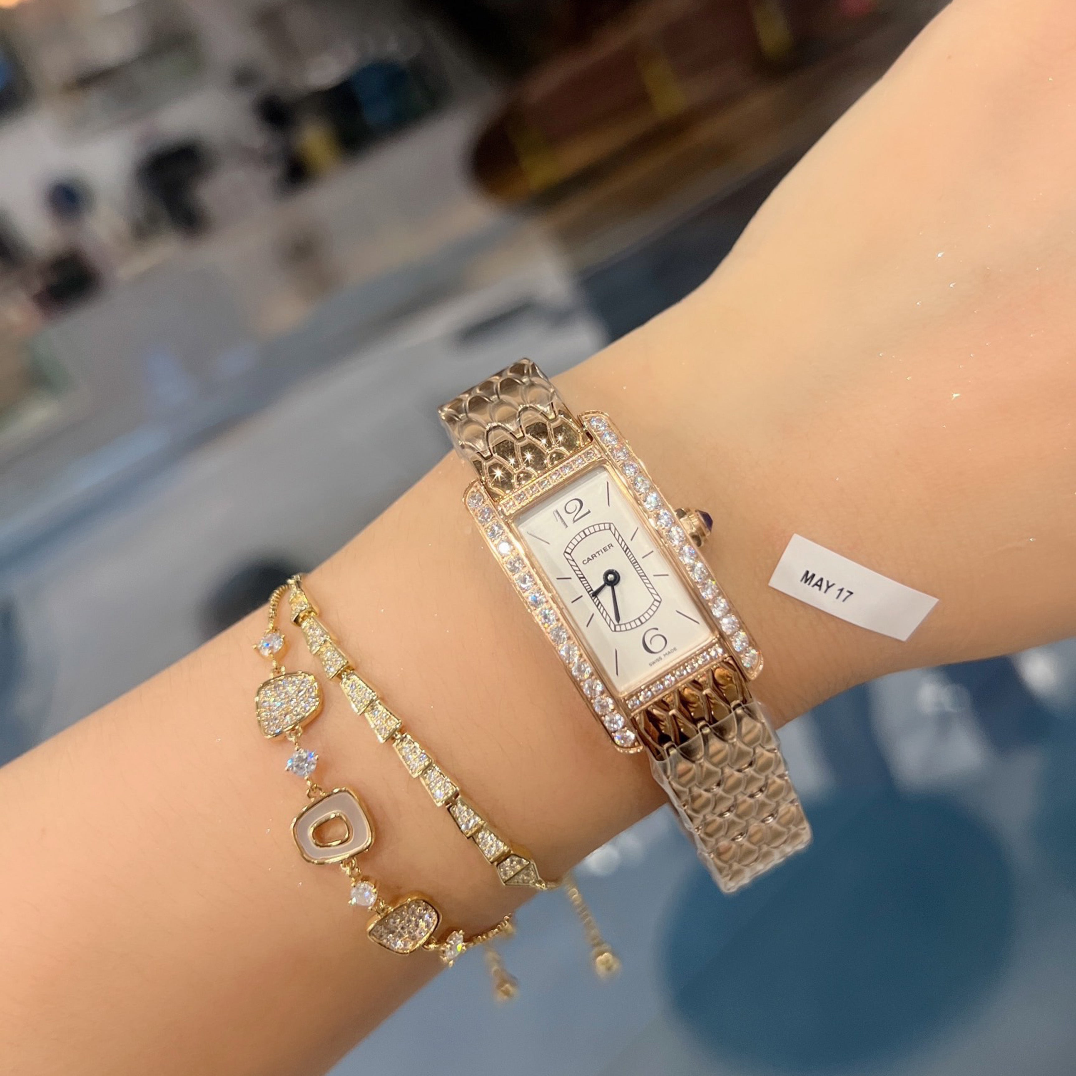 Carti*r Tank Américaine Watch, Small Size