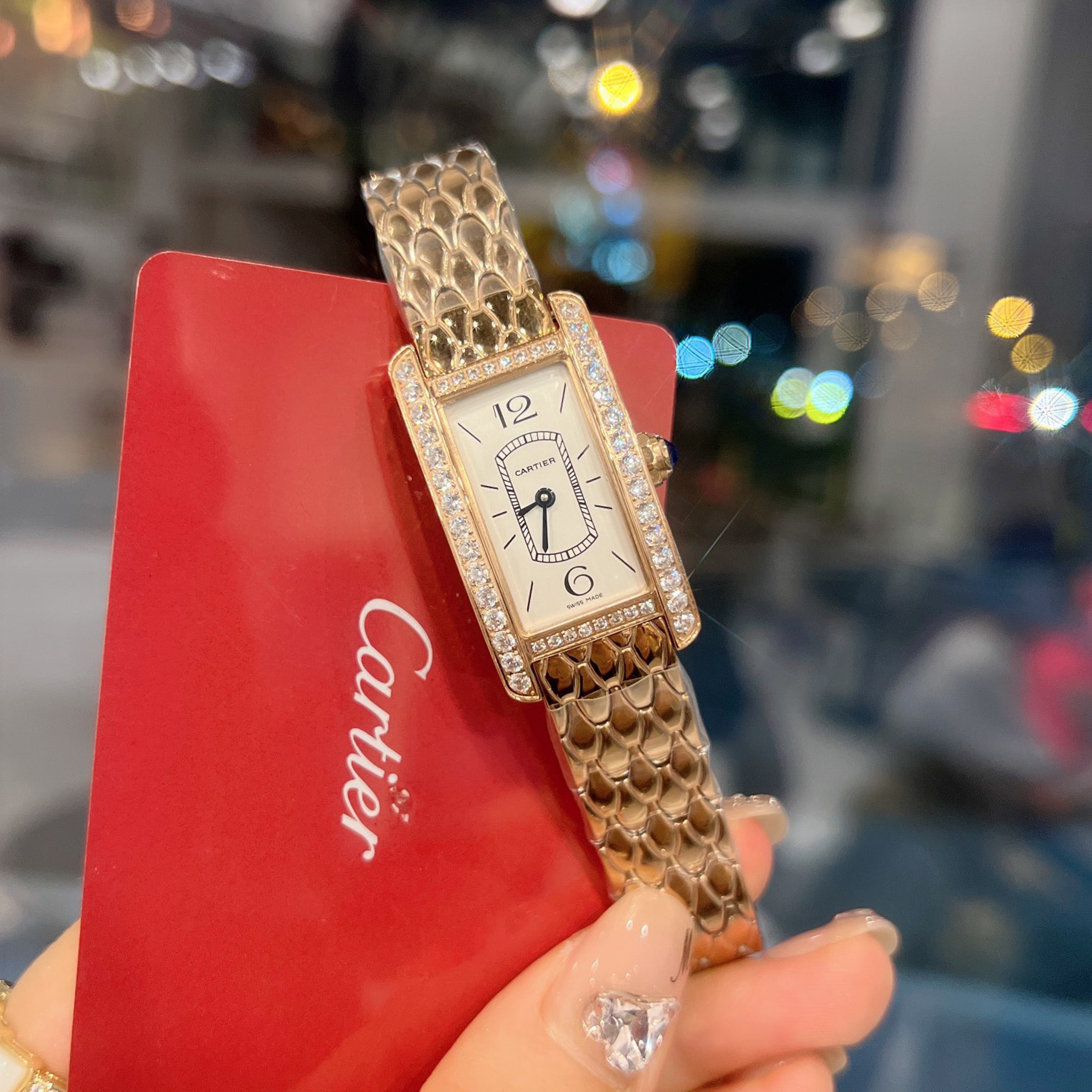 Carti*r Tank Américaine Watch, Small Size