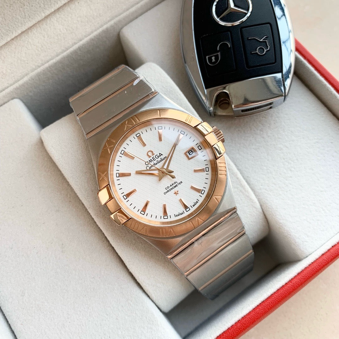 Omeg*-Constellation Men's Watch 39MM