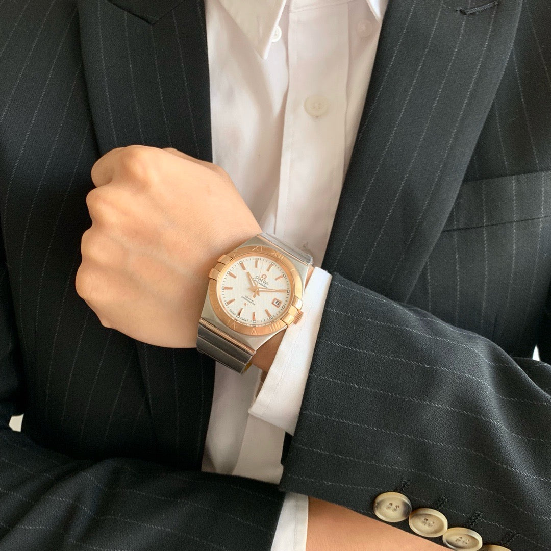 Omeg*-Constellation Men's Watch 39MM