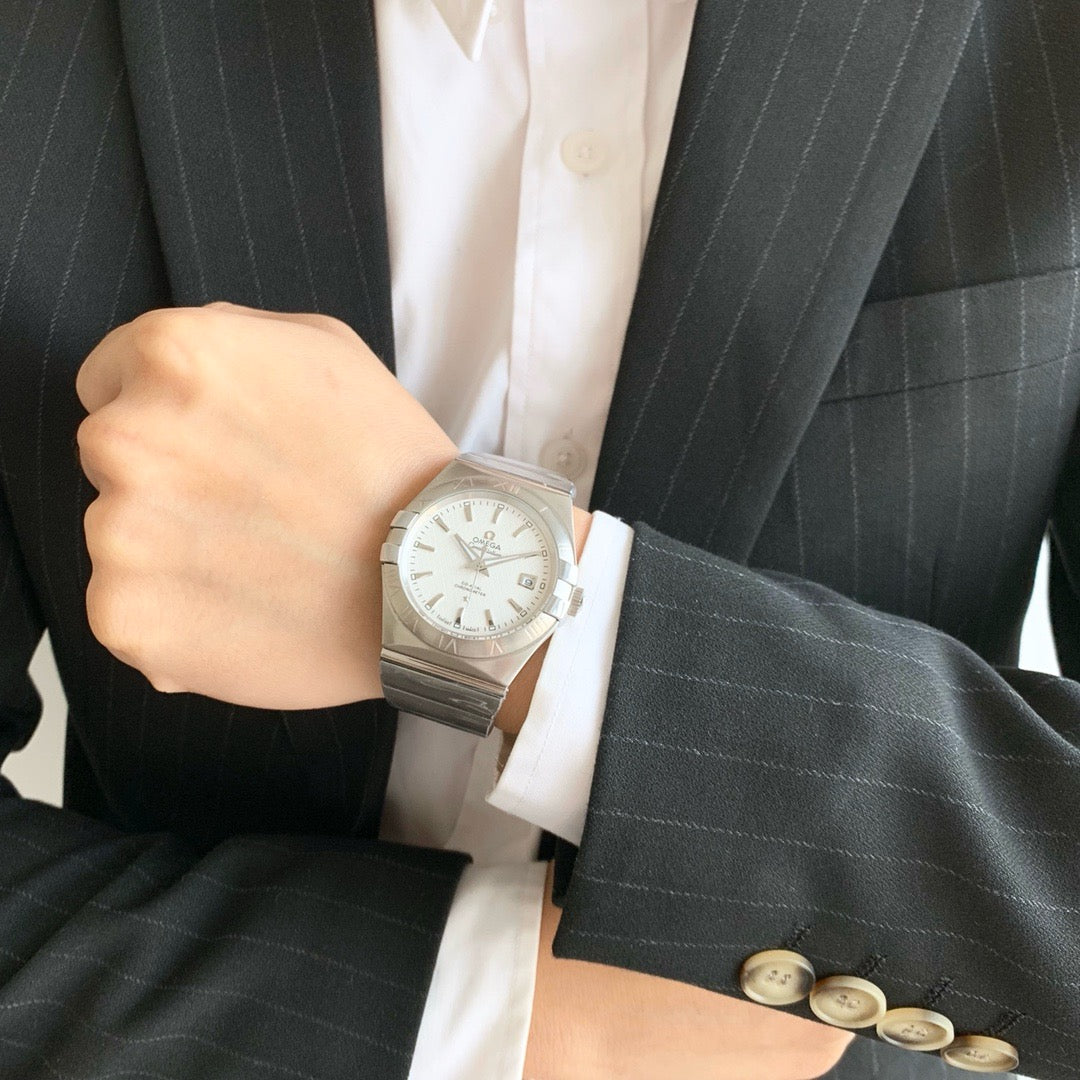 Omeg*-Constellation Men's Watch 39MM