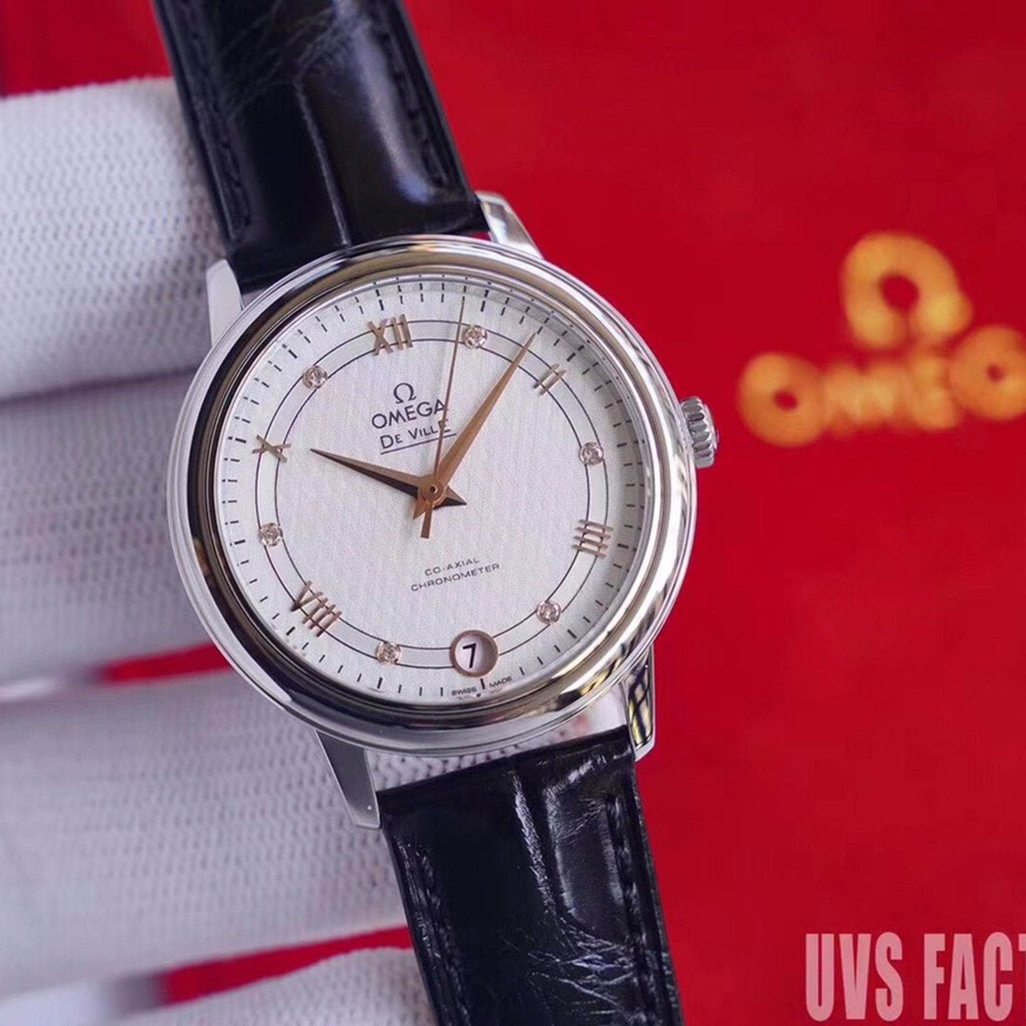 Omeg*- De Ville Collection, New Teddy Bear Limited Edition 32.7MM