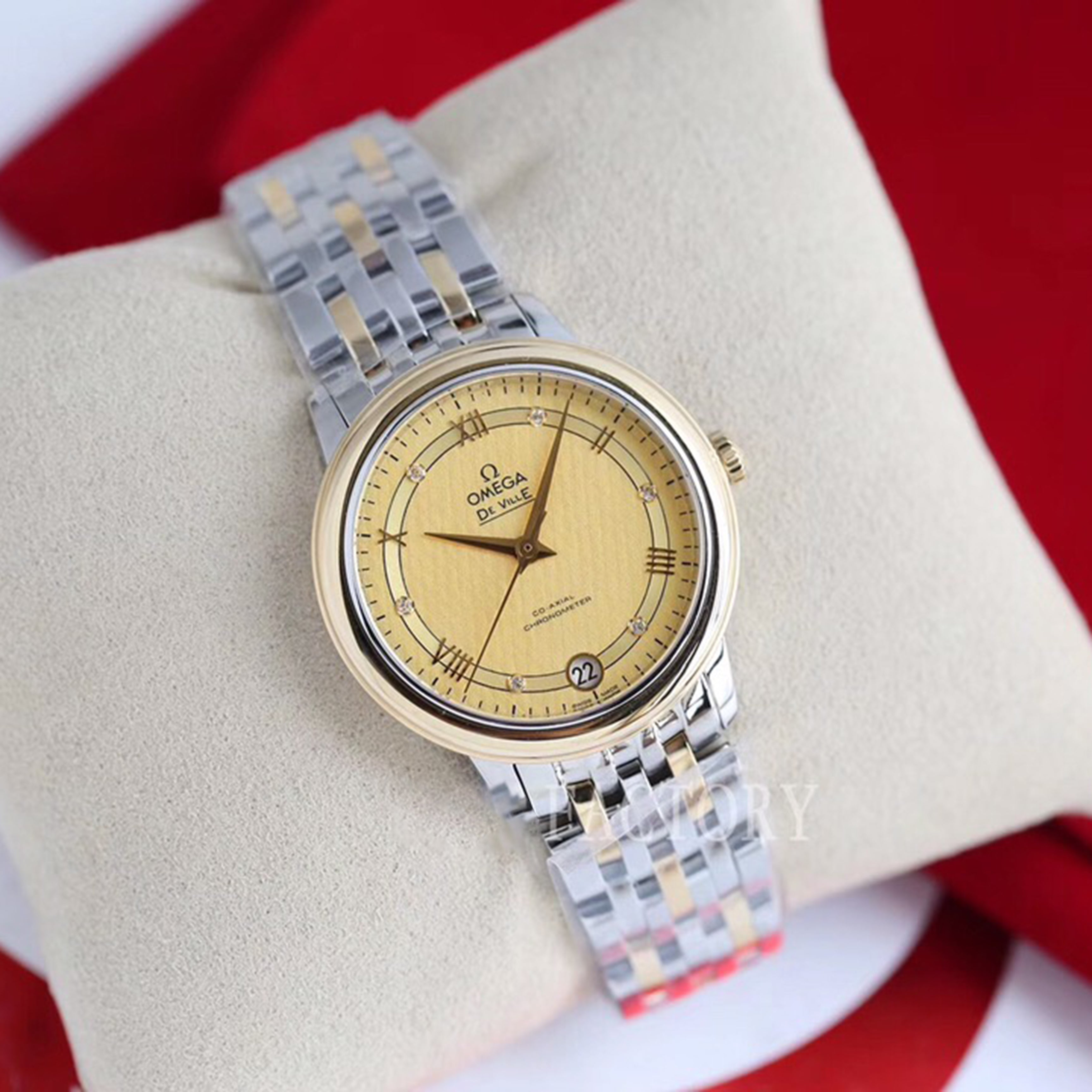 Omeg*- De Ville Collection, New Teddy Bear Limited Edition 32.7MM