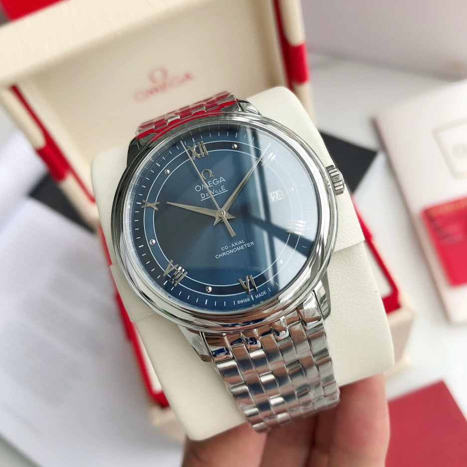 Omeg*- De Ville Men's Watch 9015 Movement 39.5MM