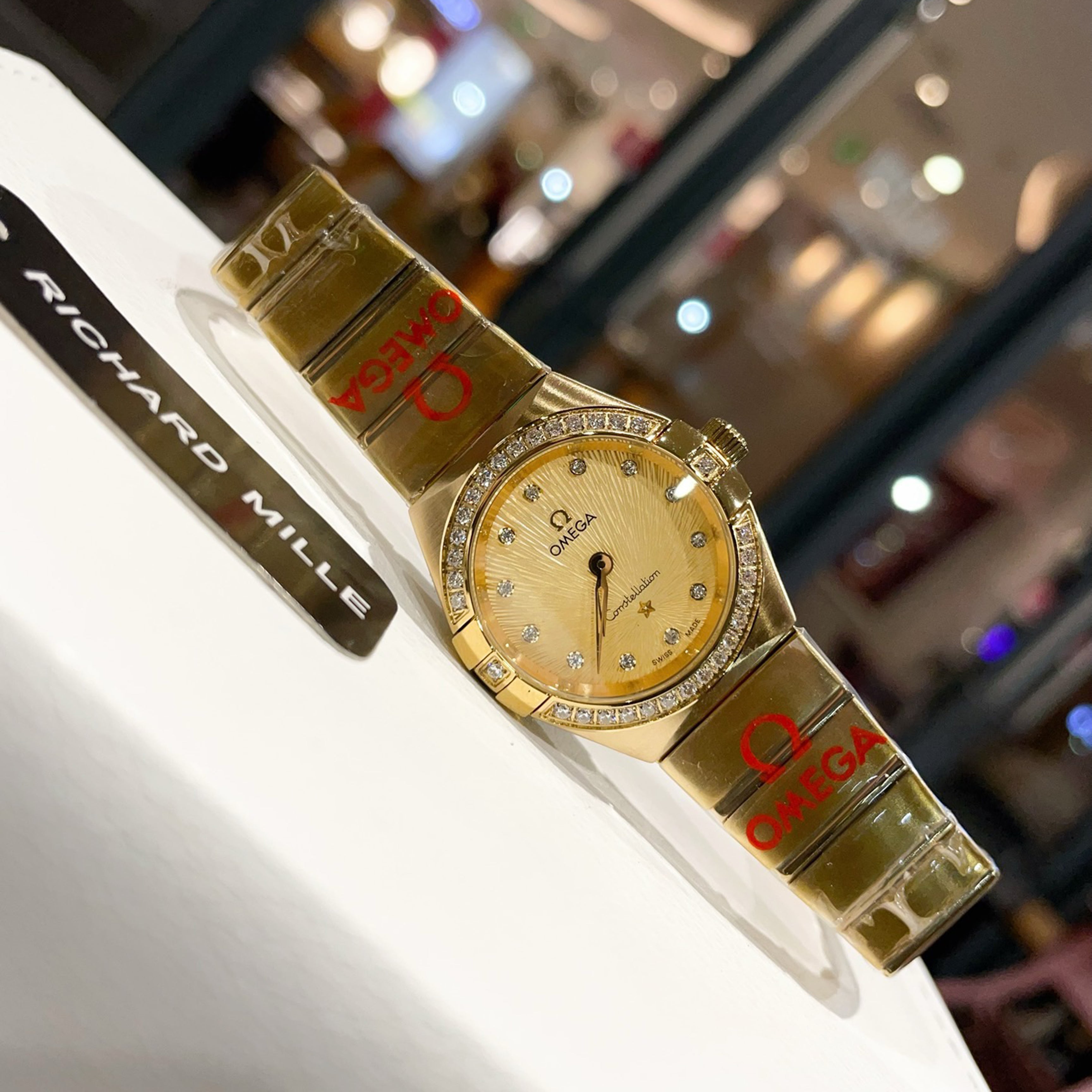 Omeg*-Constellation Meteorite Dial 28MM