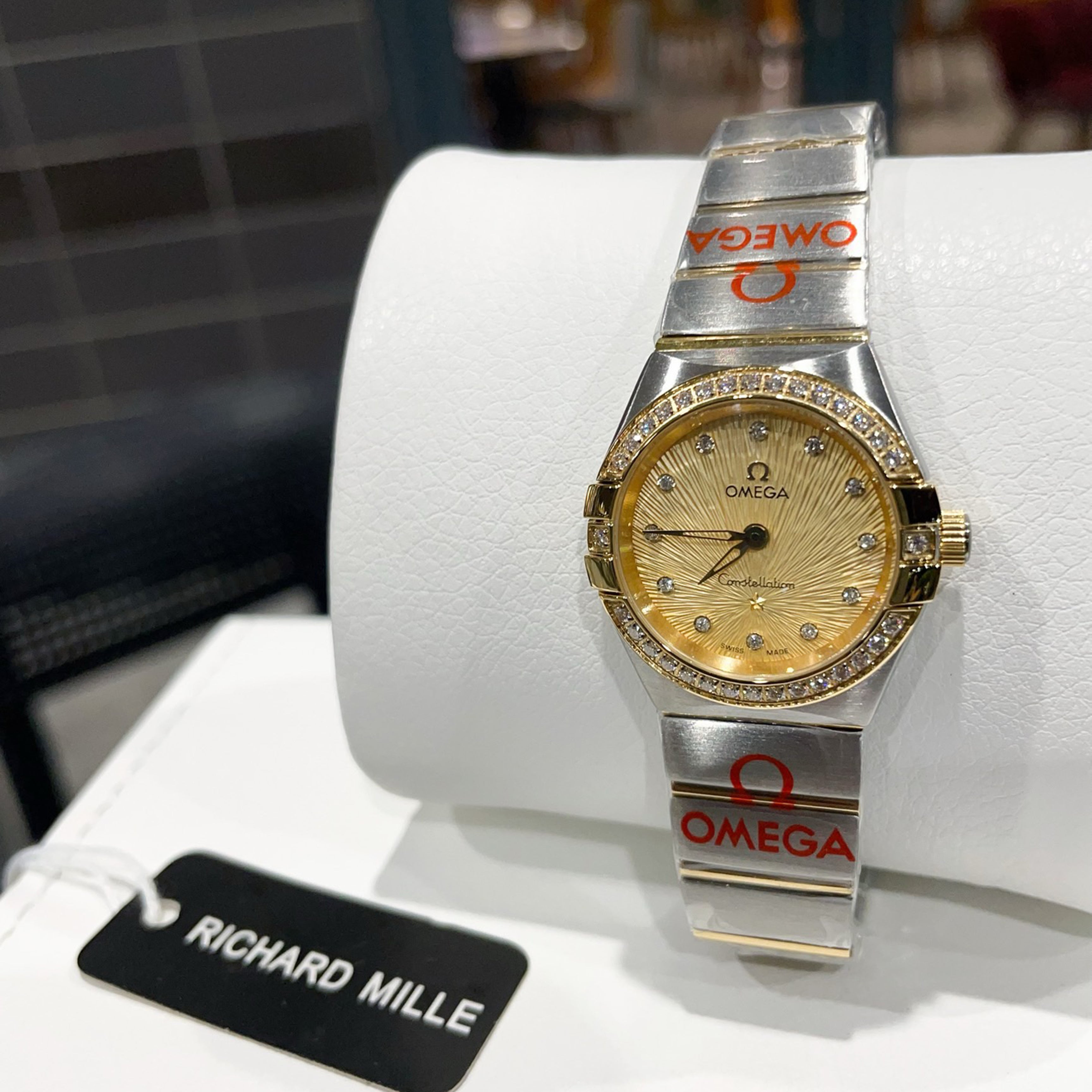 Omeg*-Constellation Meteorite Dial 28MM